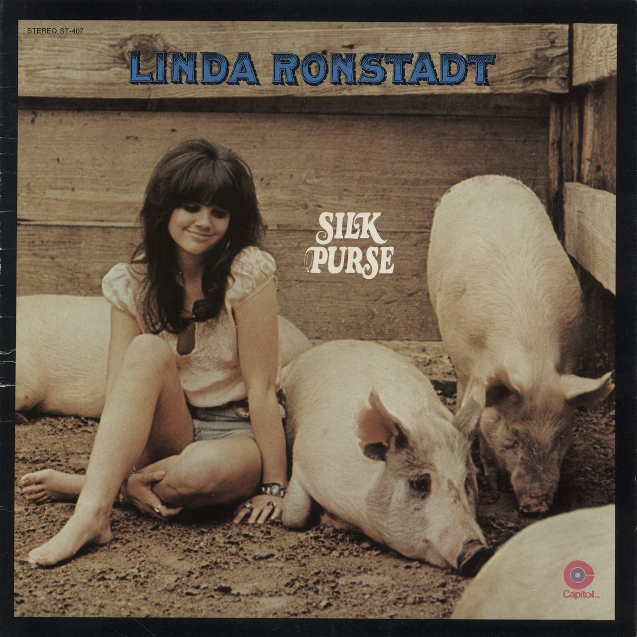 Linda Ronstadt Silk Purse - 2nd US Vinyl LP