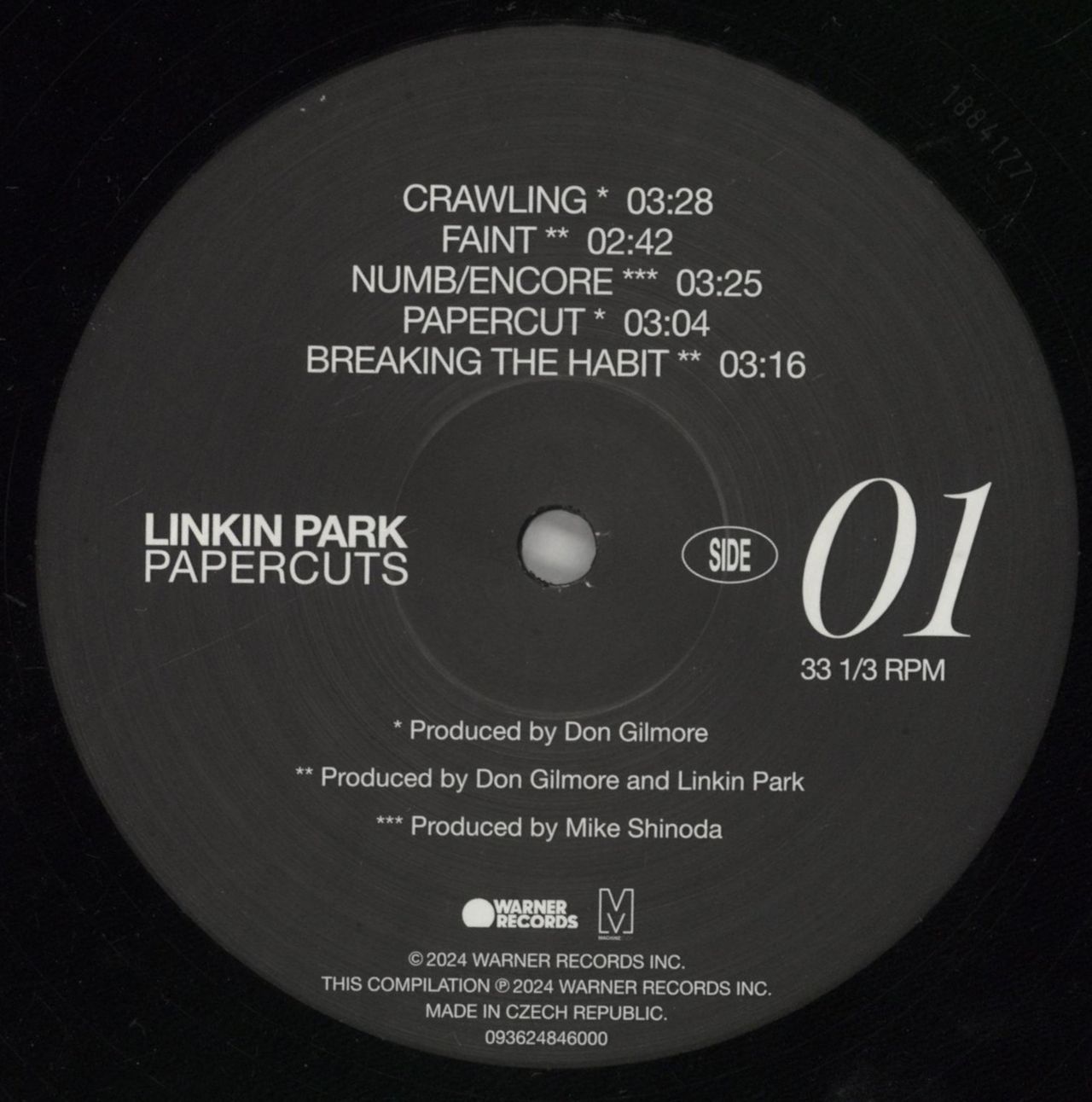 Linkin Park Papercuts - Black Vinyl UK 2-LP vinyl set
