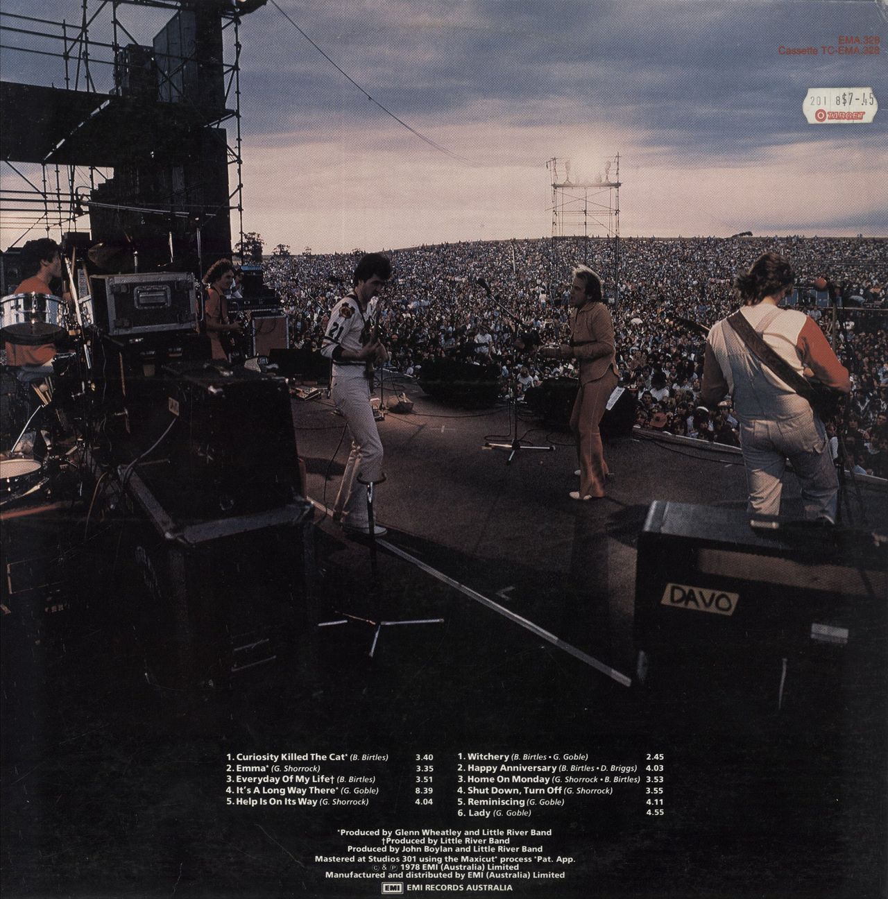 Little River Band It's A Long Way There Australian Vinyl LP