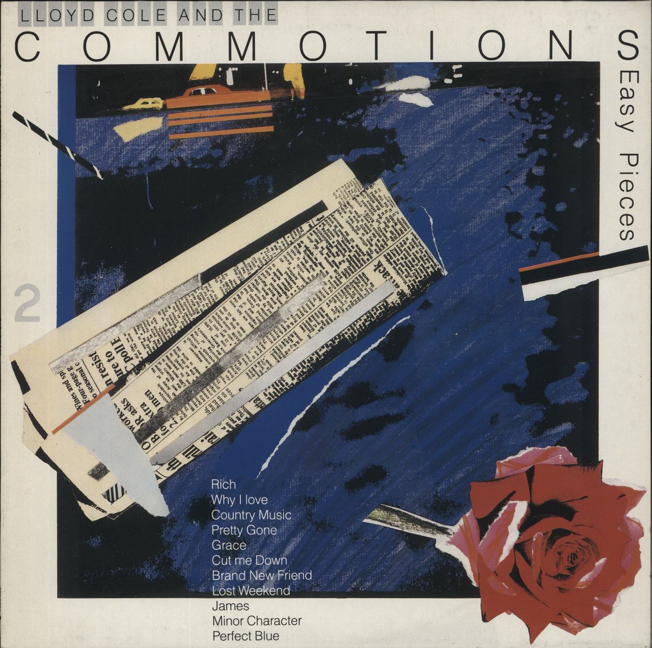 Lloyd Cole Easy Pieces Dutch Vinyl LP