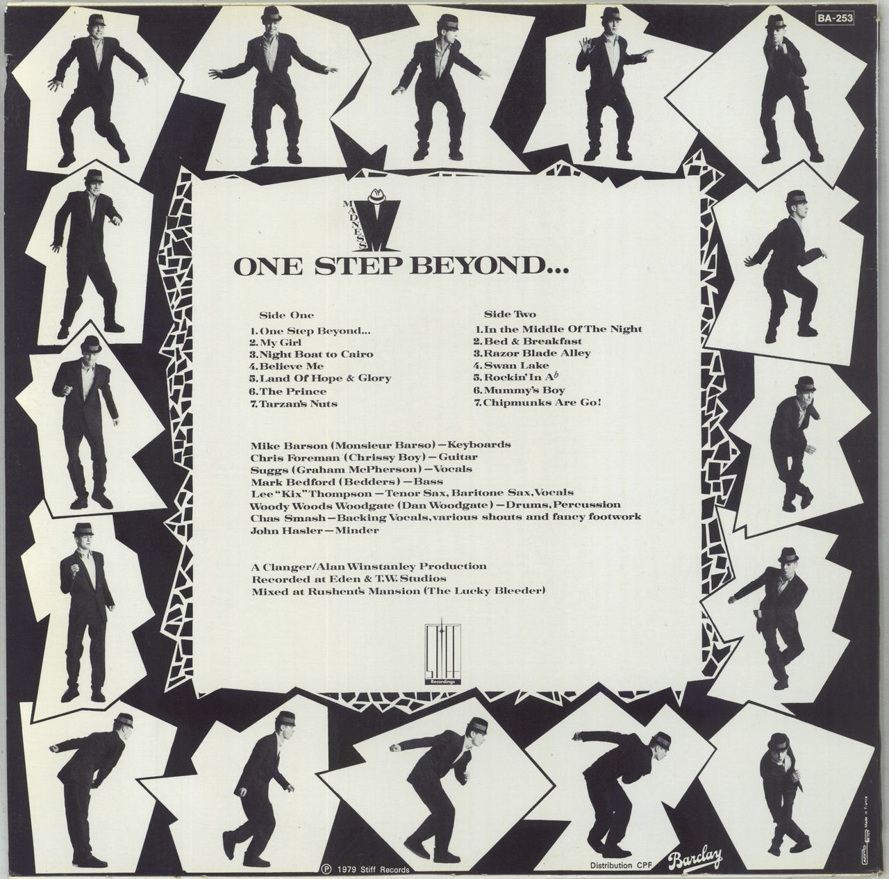 Madness One Step Beyond... French Vinyl LP