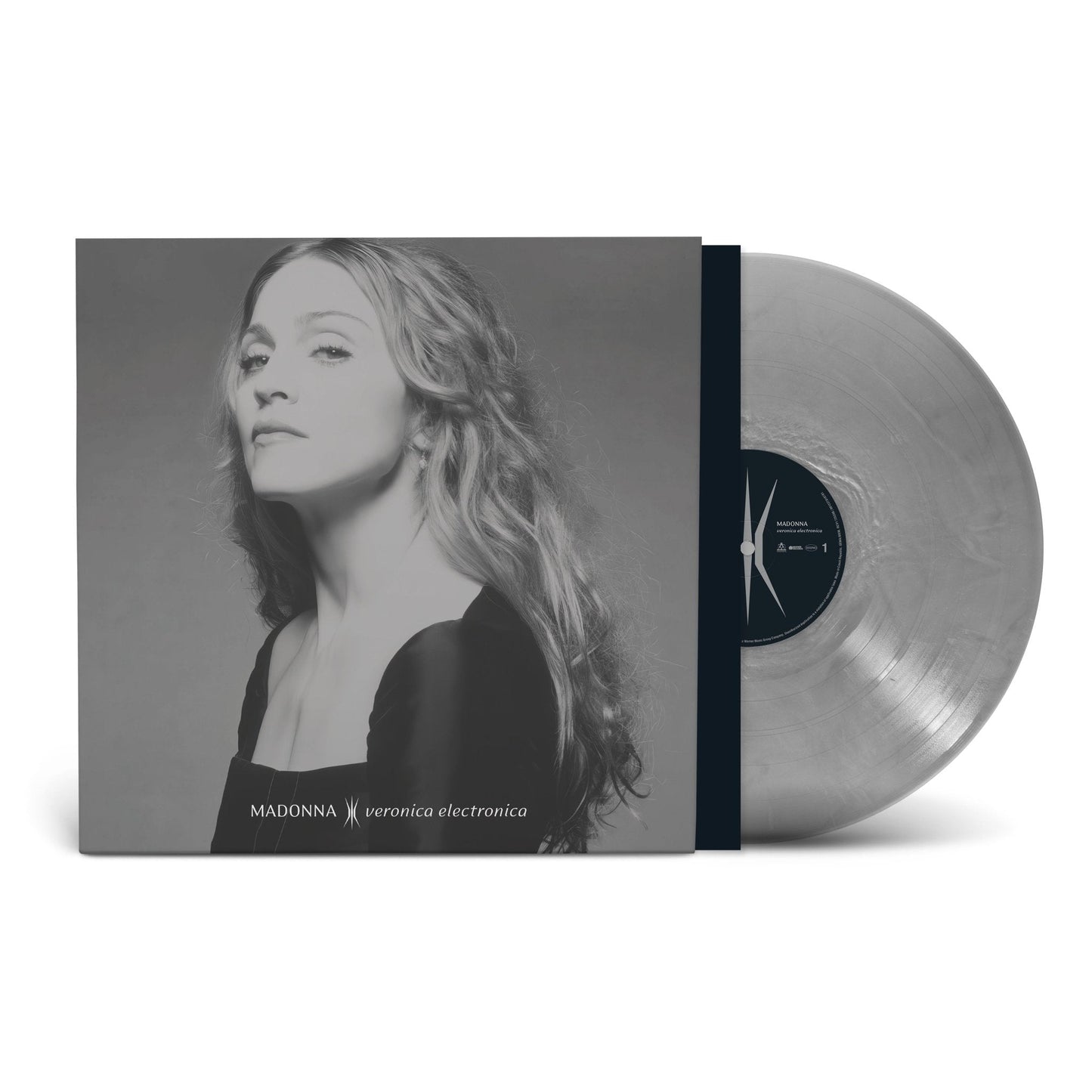 Madonna - Veronica Electronica - Silver Vinyl LP Record