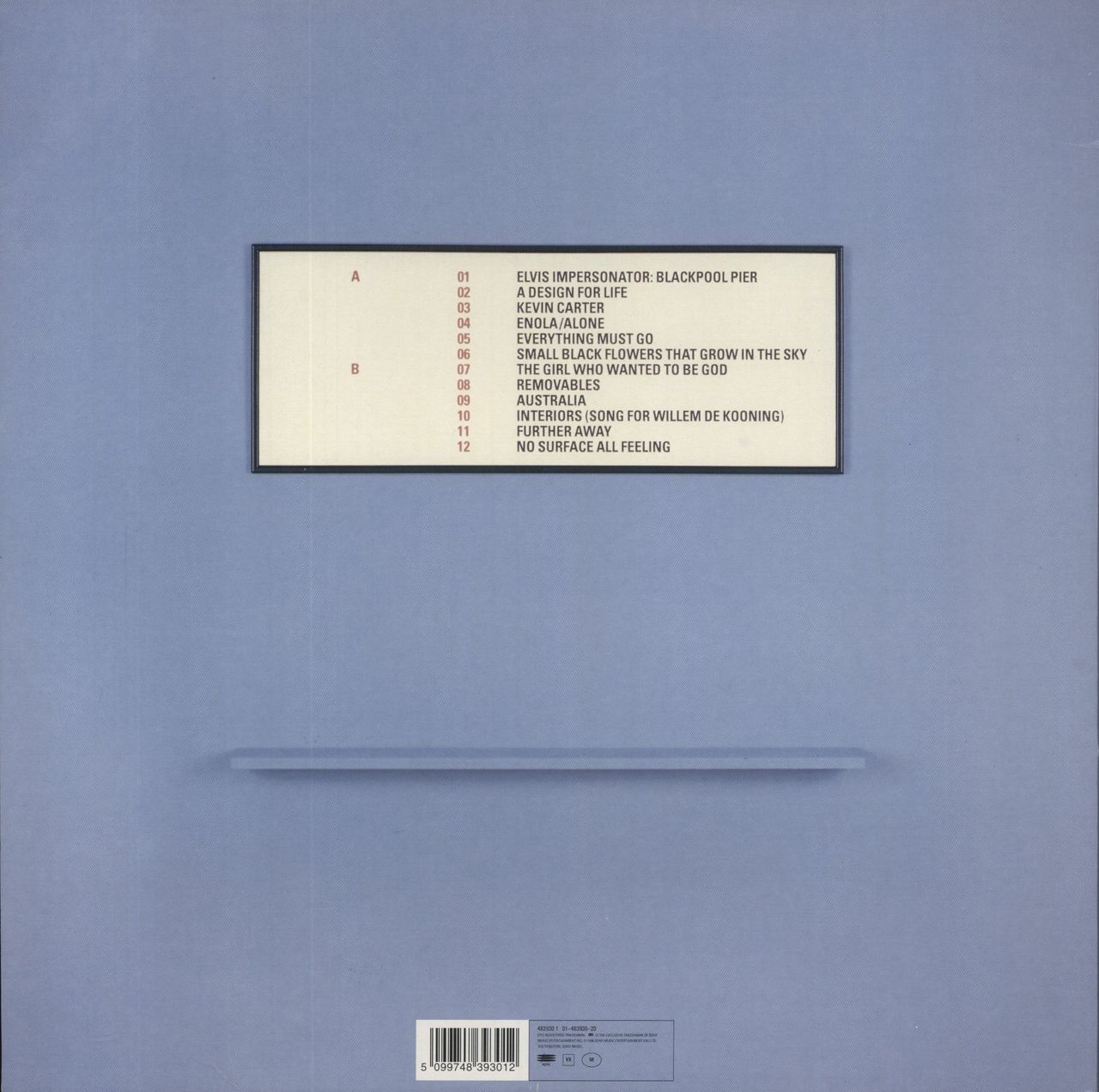 Manic Street Preachers Everything Must Go - Hype Sticker + Lyric Poster UK Vinyl LP