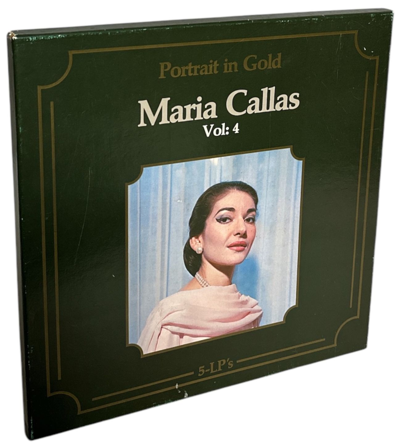 Maria Callas Portrait In Gold Vol:1 - EX German 5-LP vinyl set