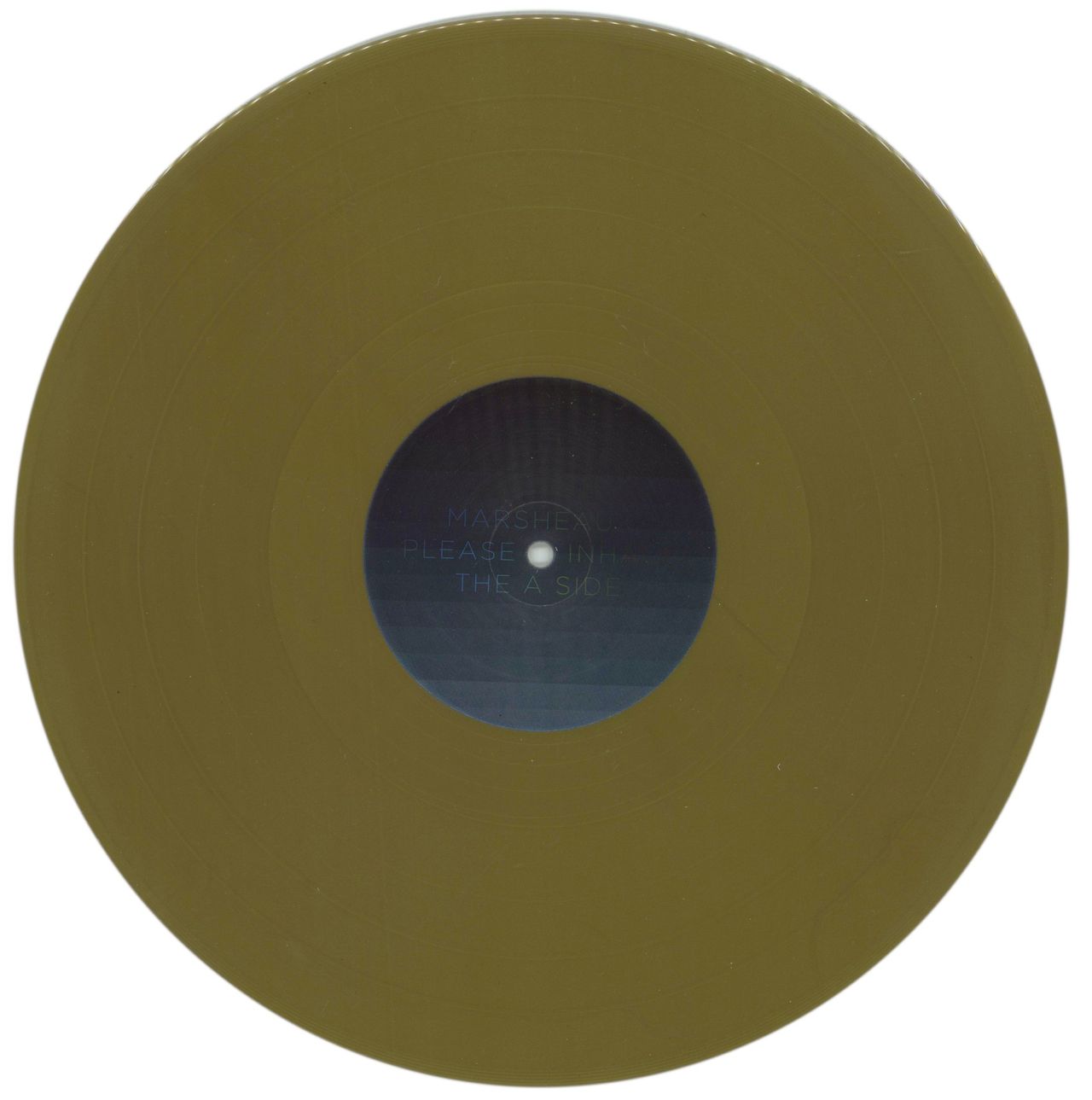 Marsheaux Inhale - Gold Vinyl Canadian 2-LP vinyl set