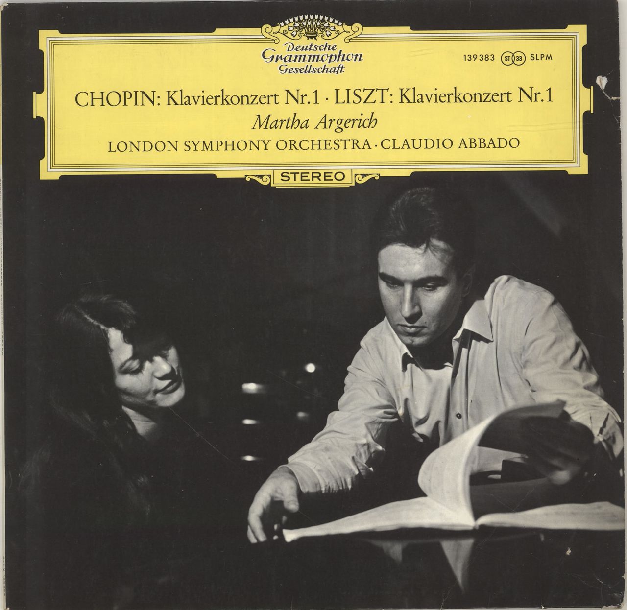 Martha Argerich Chopin: Piano Concerto No. 1 / Liszt: Piano Concerto No.1 German Vinyl LP