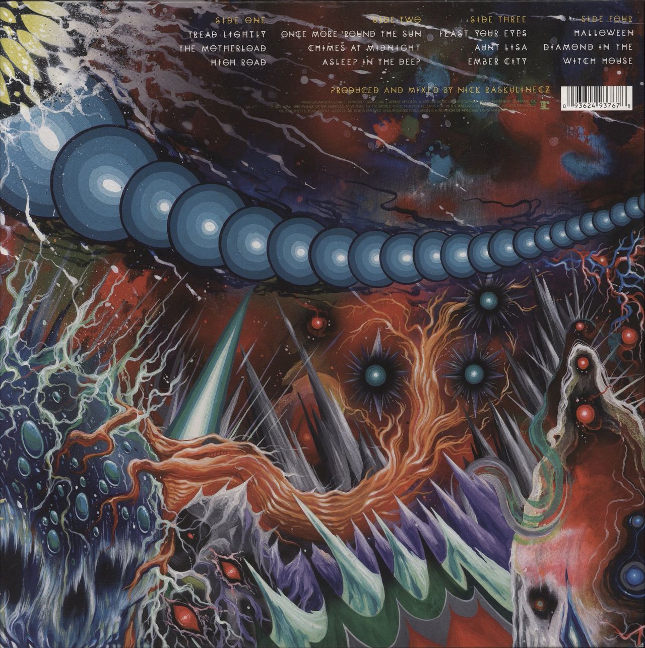 Mastodon Once More 'Round The Sun UK 2-LP vinyl set