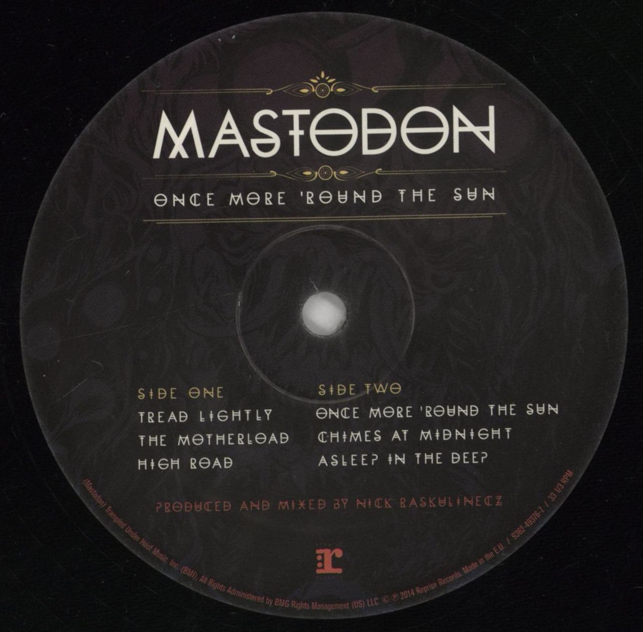 Mastodon Once More 'Round The Sun UK 2-LP vinyl set