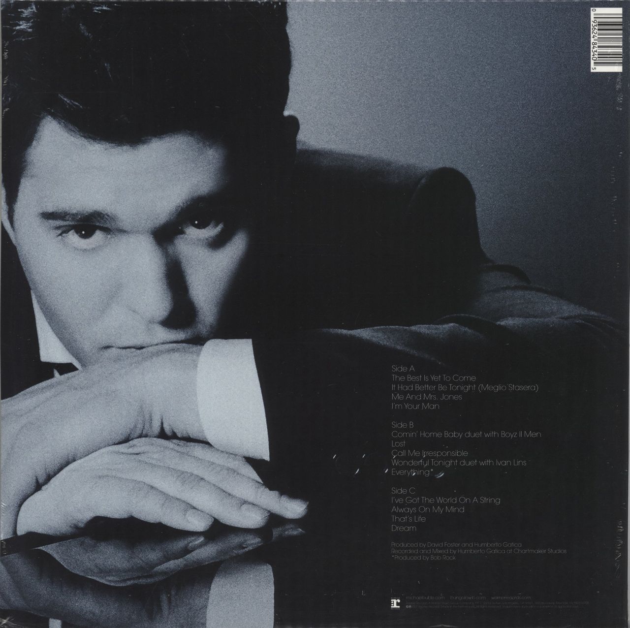 Michael Buble Call Me Irresponsible - Blue Vinyl -Sealed US 2-LP vinyl set