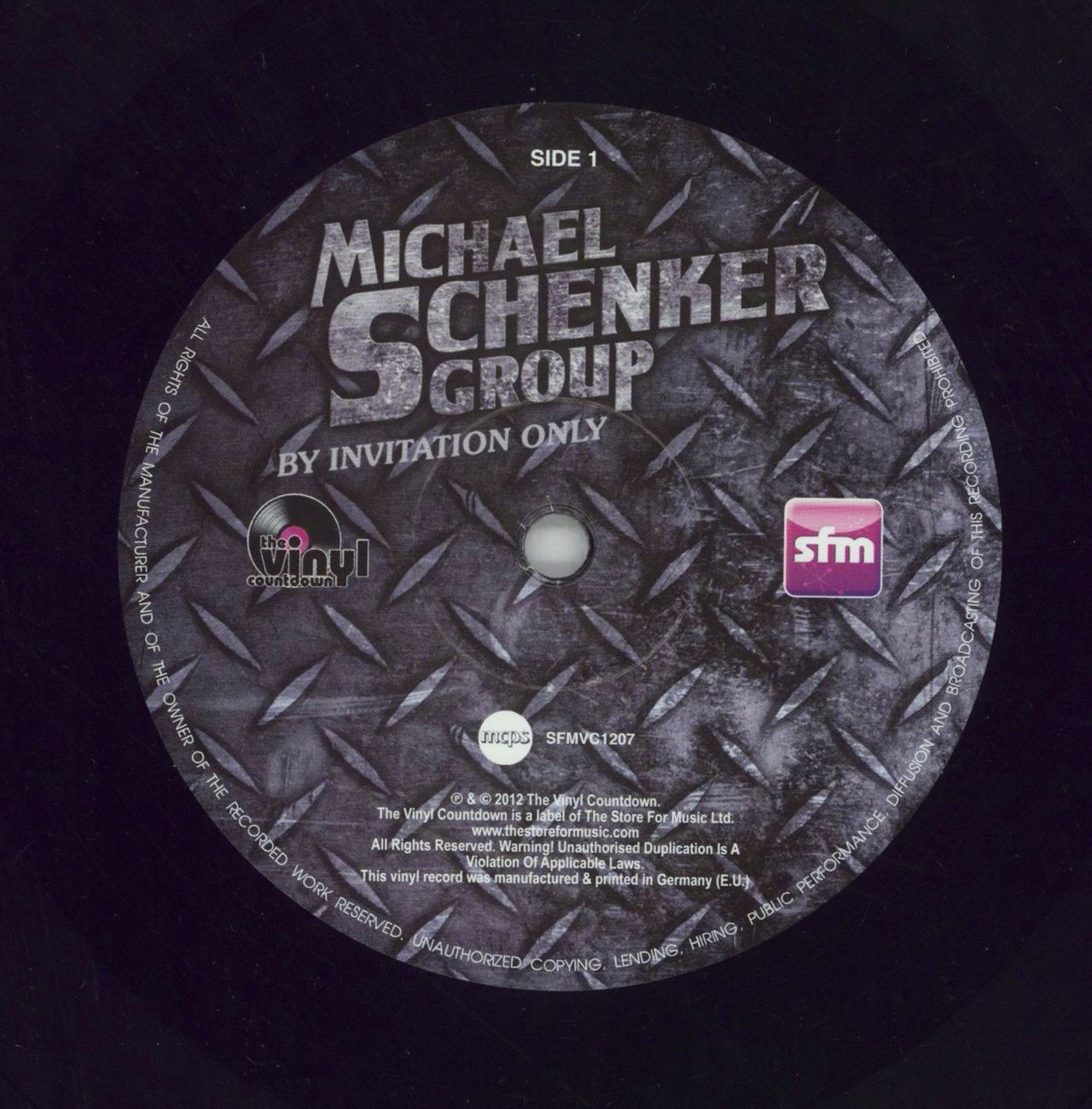 Michael Schenker Group By Invitation Only UK 2-LP vinyl set