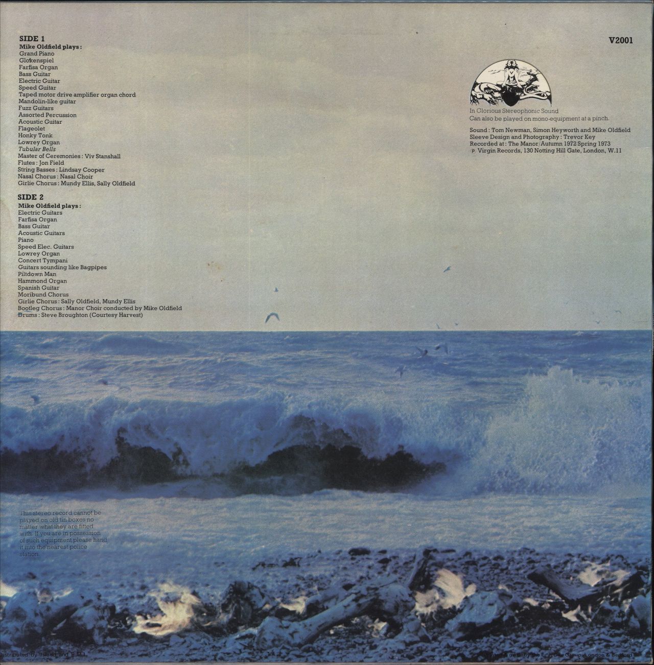 Mike Oldfield Tubular Bells - 2nd - Glossy Sleeve UK Vinyl LP