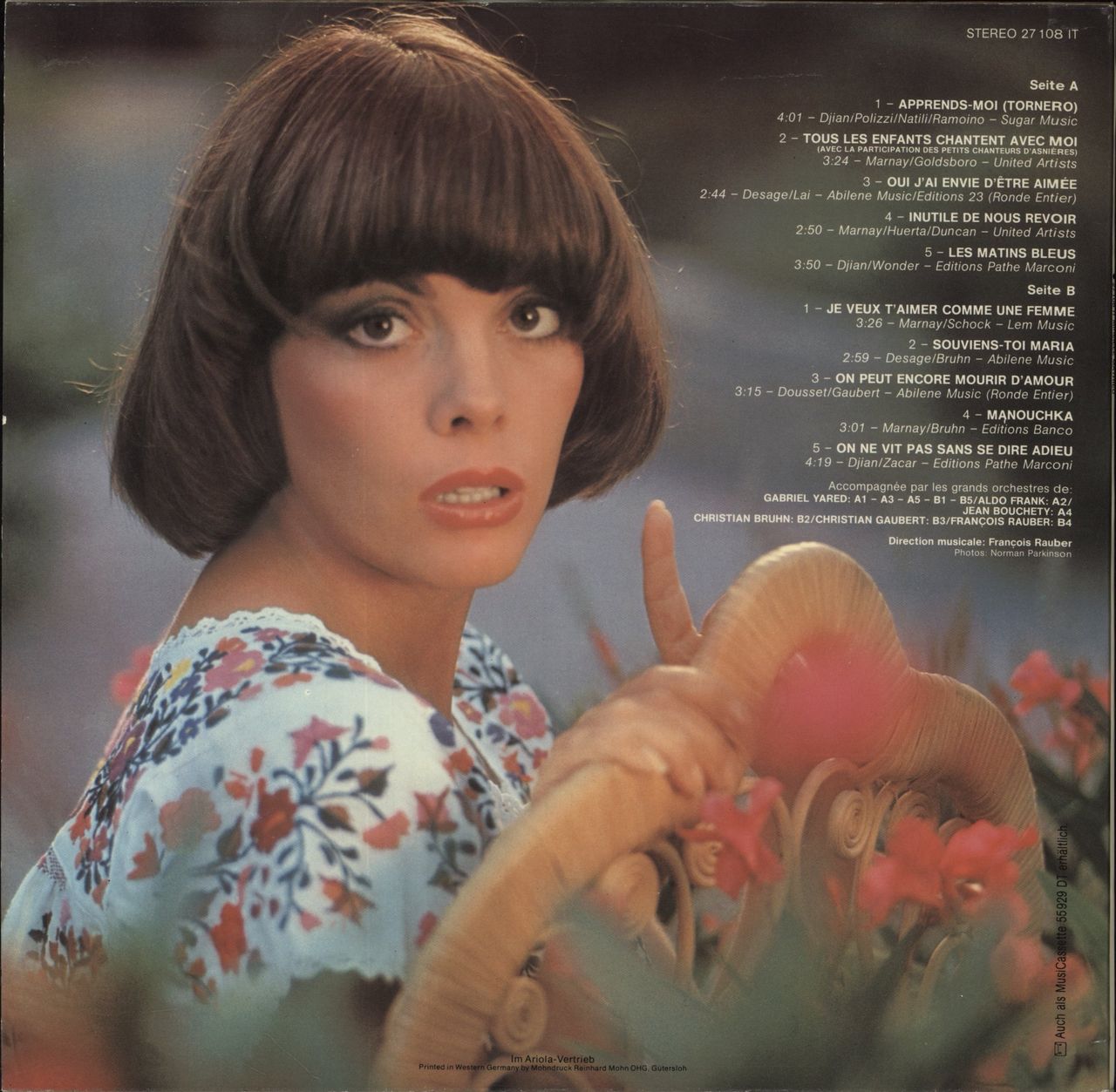 Mireille Mathieu Mireille Mathieu German Vinyl LP