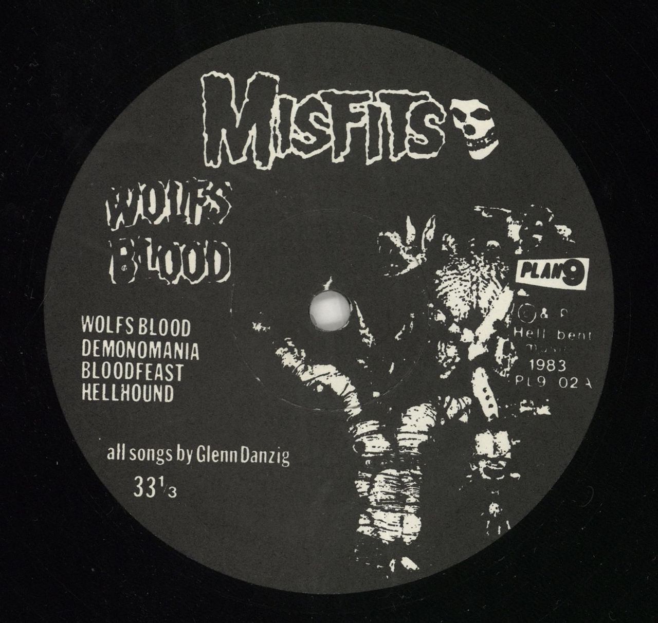Misfits Earth A.D / Wolfs Blood US Vinyl LP