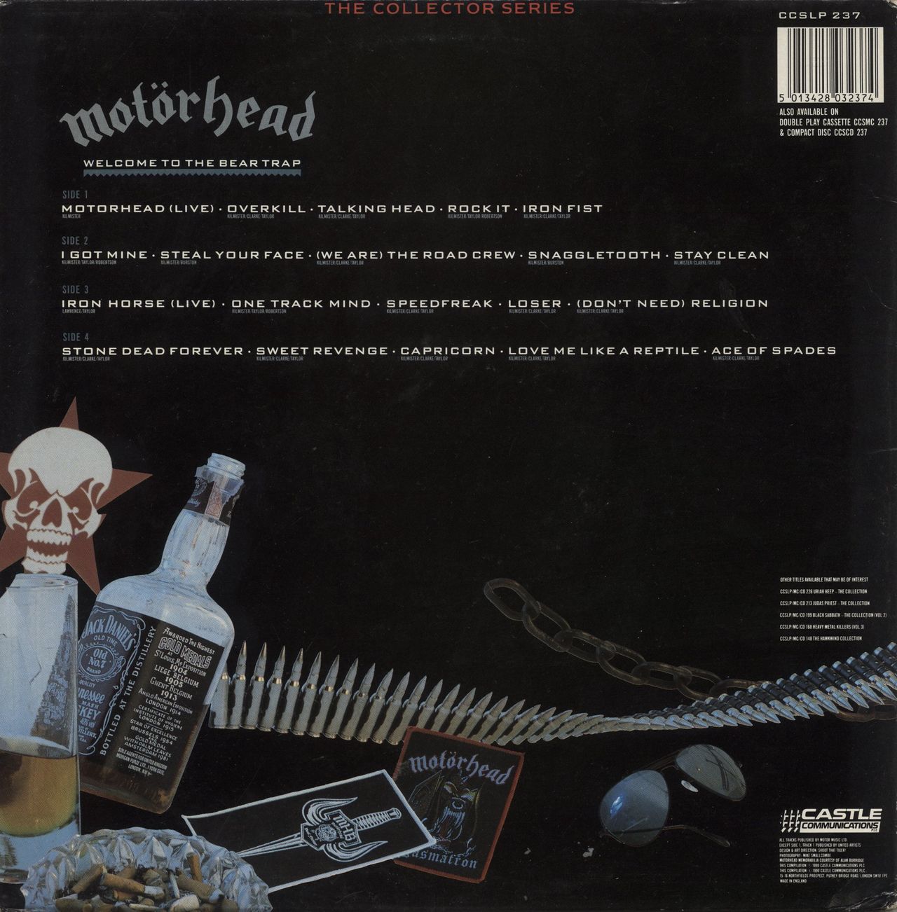 Motorhead Welcome To The Bear Trap - EX UK 2-LP vinyl set