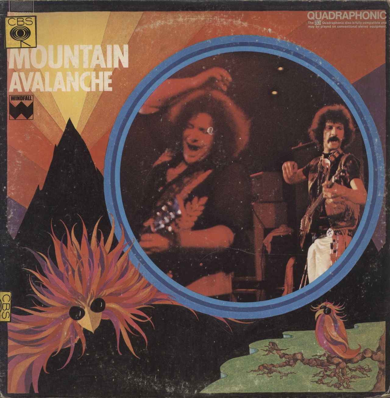 Mountain Avalanche - Quadraphonic - VG US Vinyl LP