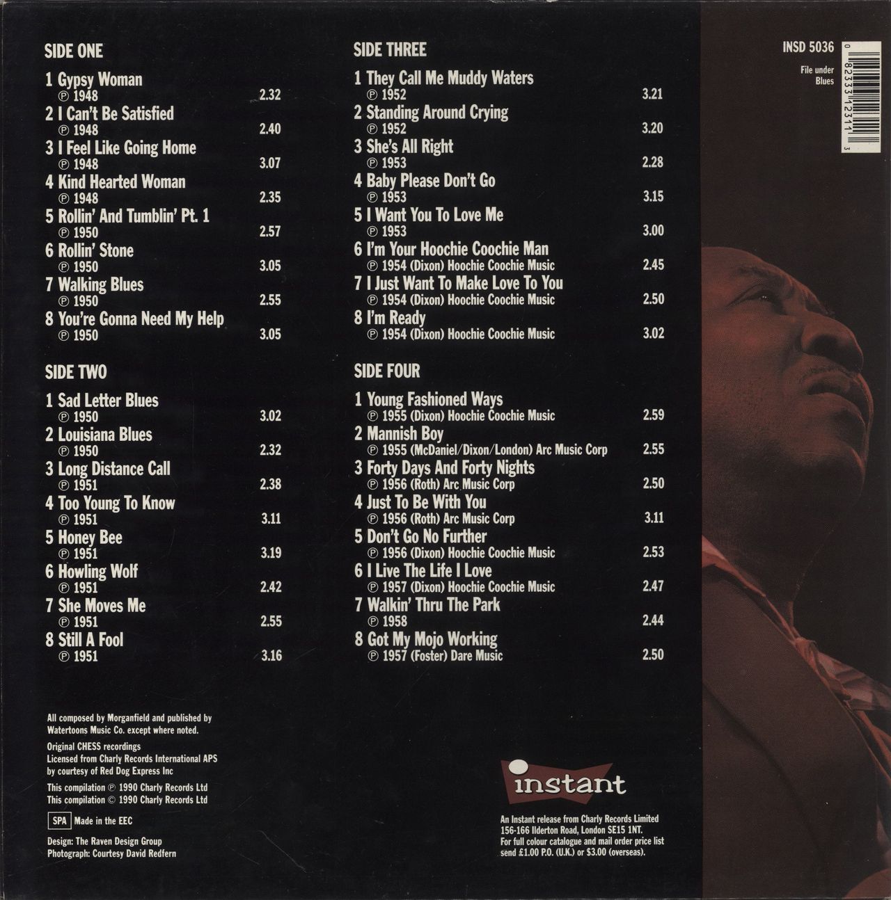 Muddy Waters They Call Me UK 2-LP vinyl set