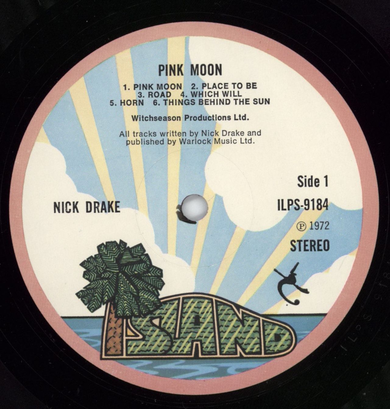 Nick Drake Pink Moon - 1st UK Vinyl LP
