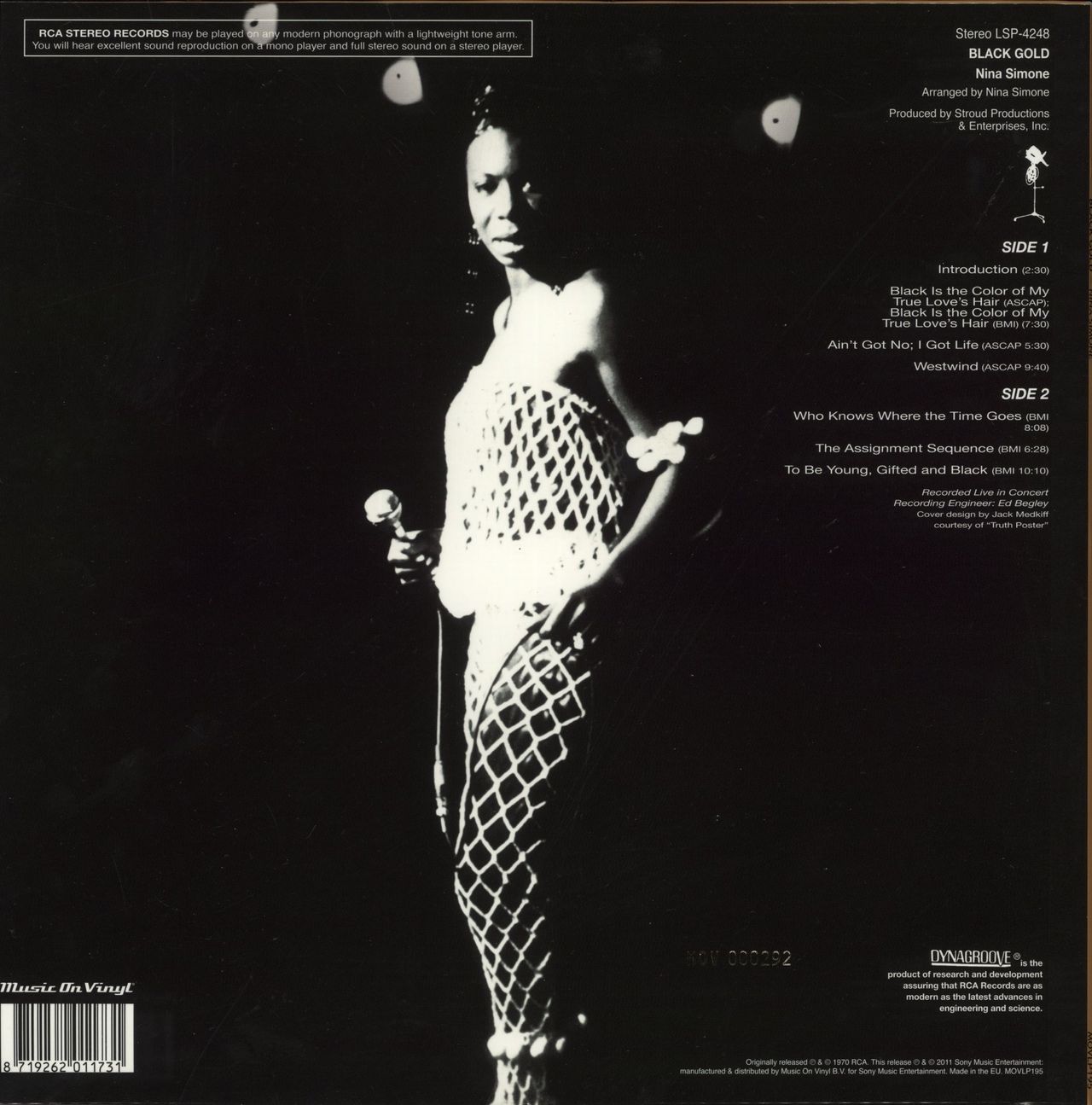 Nina Simone Black Gold - 180g Gold Marbled Vinyl UK Vinyl LP
