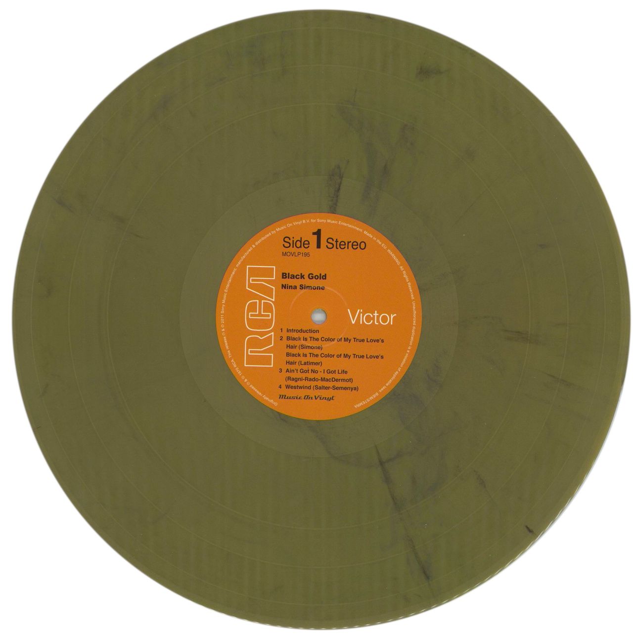 Nina Simone Black Gold - 180g Gold Marbled Vinyl UK Vinyl LP