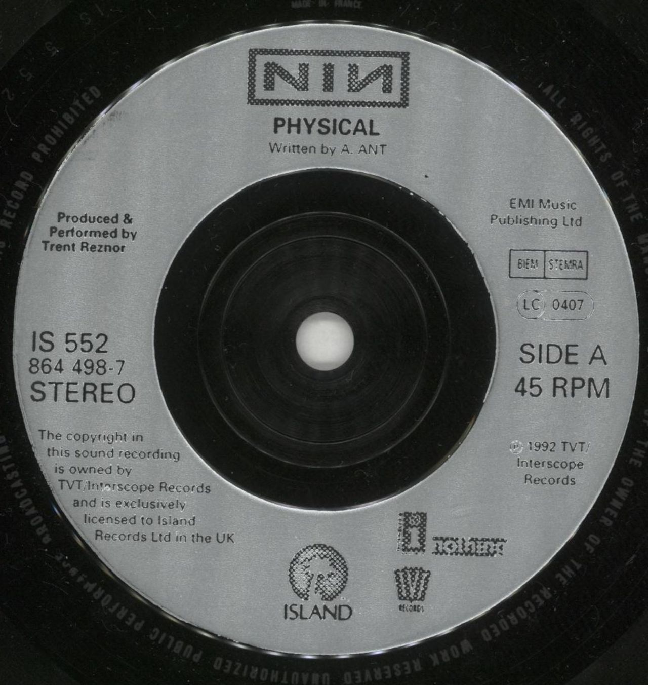Nine Inch Nails Broken + 7" UK Vinyl LP