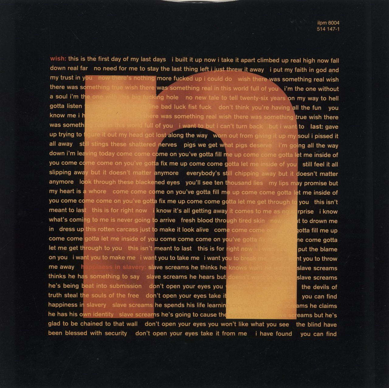 Nine Inch Nails Broken + 7" UK Vinyl LP