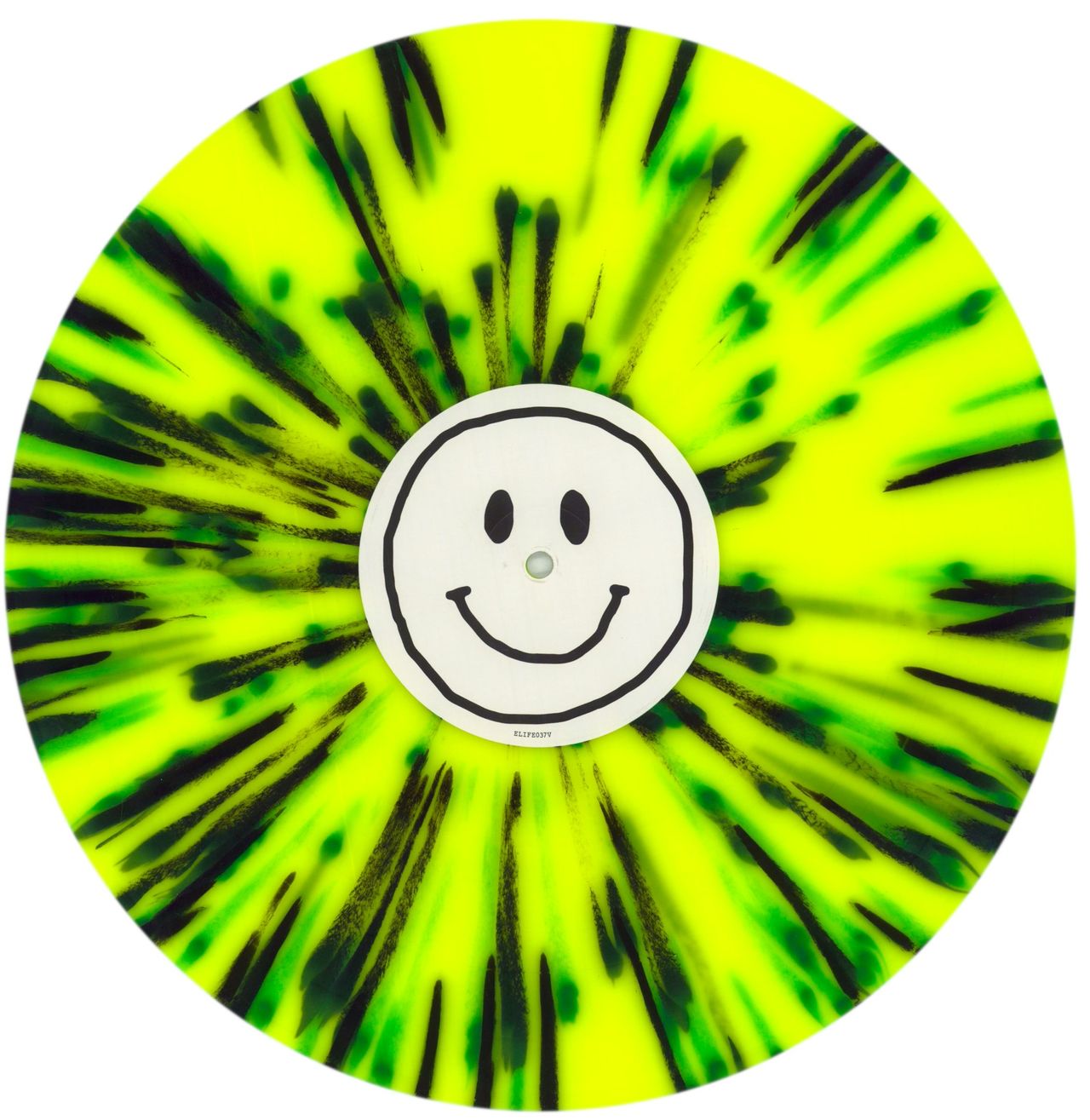 Normandie Dopamine - Yellow with Green Splatter Vinyl UK Vinyl LP