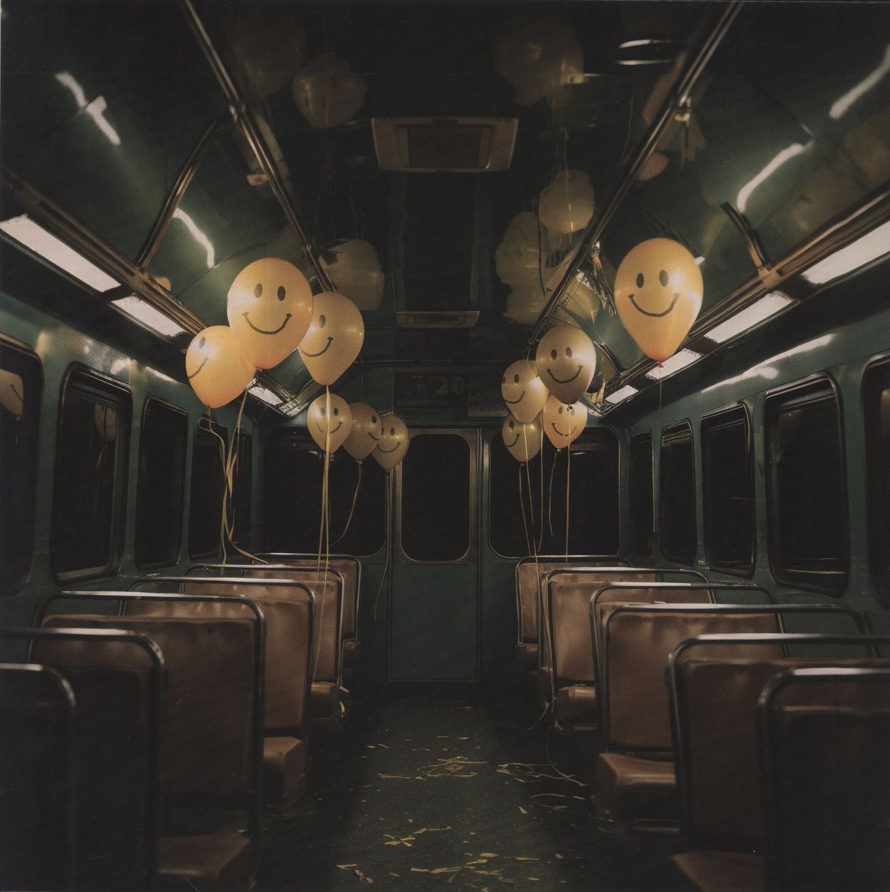 Normandie Dopamine - Yellow with Green Splatter Vinyl UK Vinyl LP