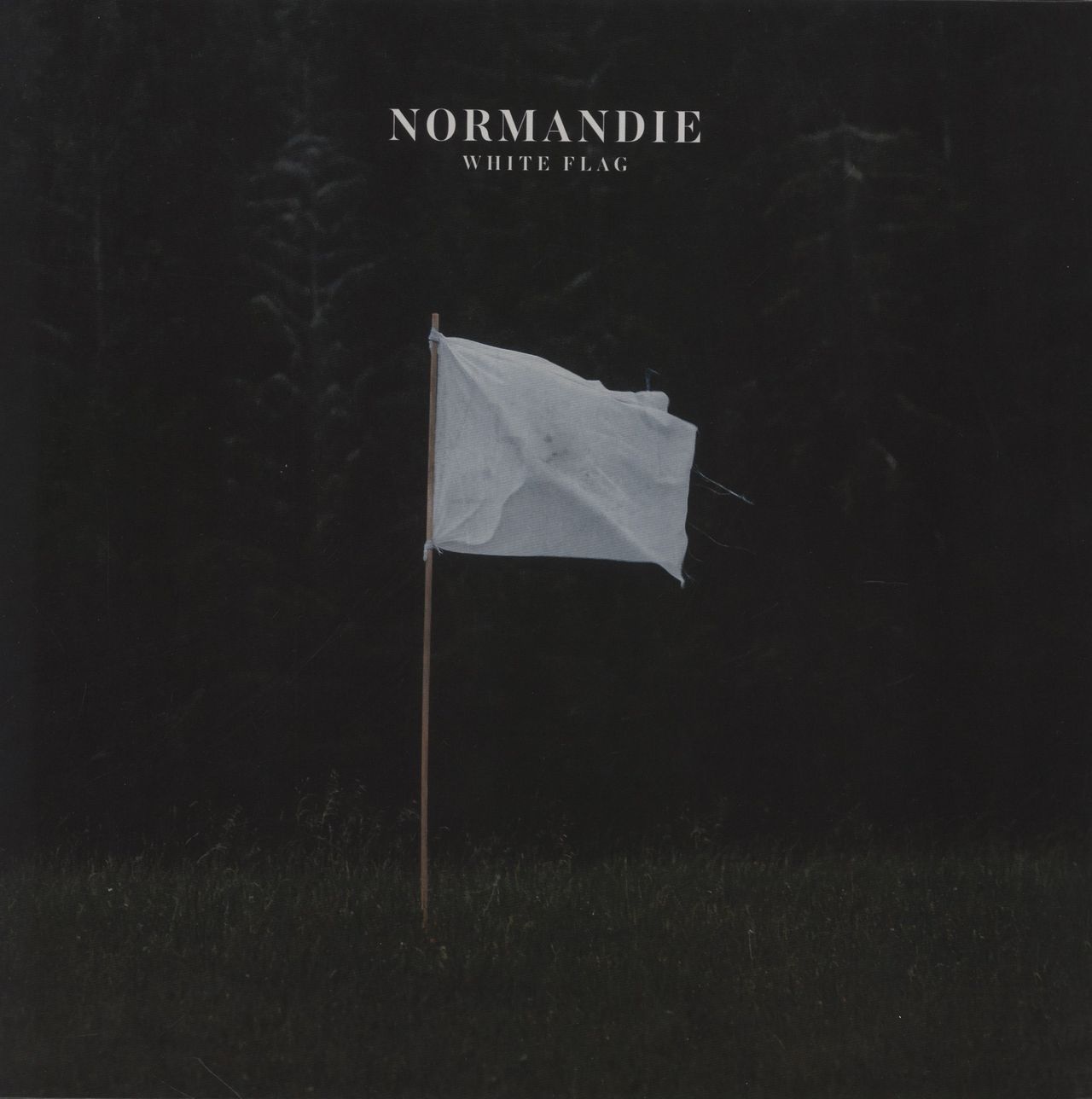 Normandie White Flag - Green & Black Marbled Vinyl UK Vinyl LP