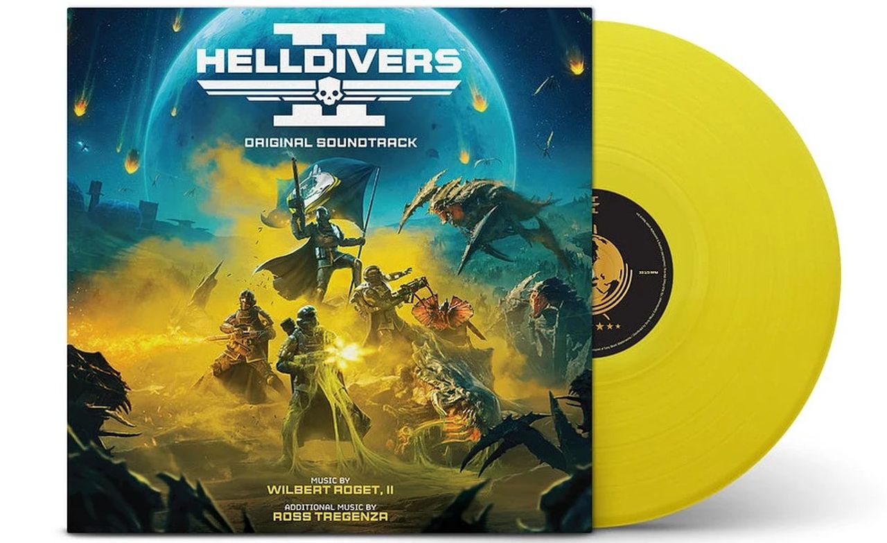 Original Soundtrack Helldivers 2 - Translucent Yellow Vinyl - Sealed UK Vinyl LP