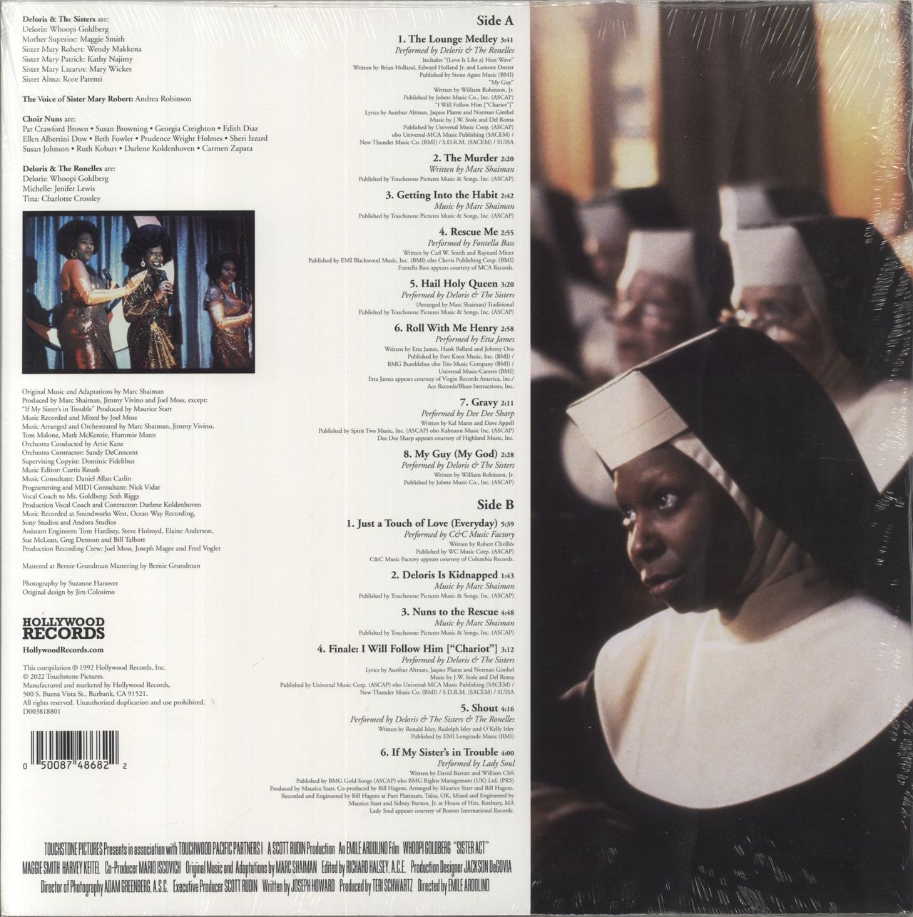 Original Soundtrack Sister Act - Red Vinyl - Sealed US Vinyl LP