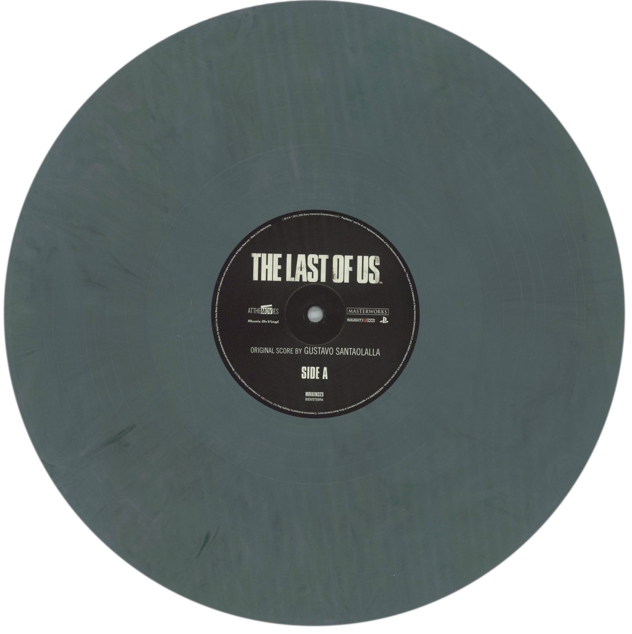 Original Soundtrack The Last Of Us - 180gm Green & Silver Marbeld Vinyl UK 2-LP vinyl set