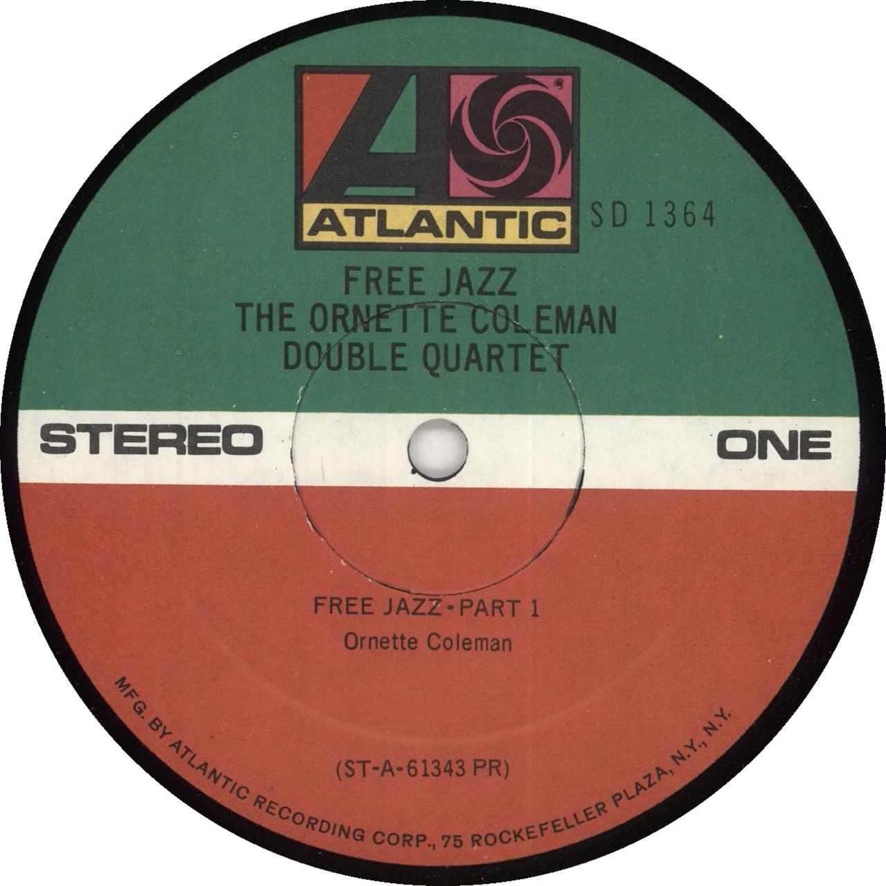 Ornette Coleman Free Jazz - VG US Vinyl LP