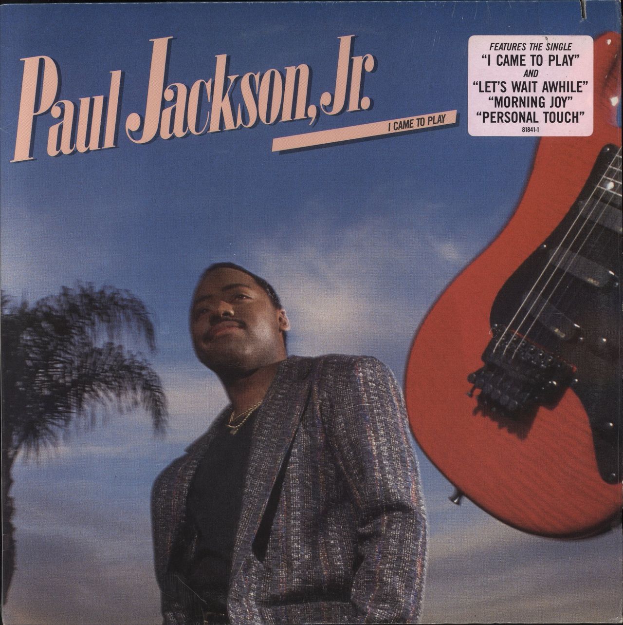 Paul Jackson Jr. I Came To Play - Opened Shrinkwrap US Vinyl LP