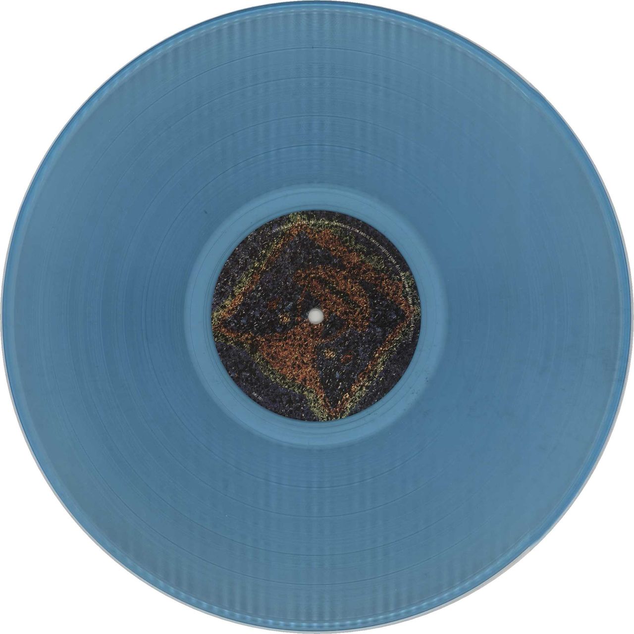 Pink Floyd The Division Bell - Aqua Blue Vinyl - EX US Vinyl LP