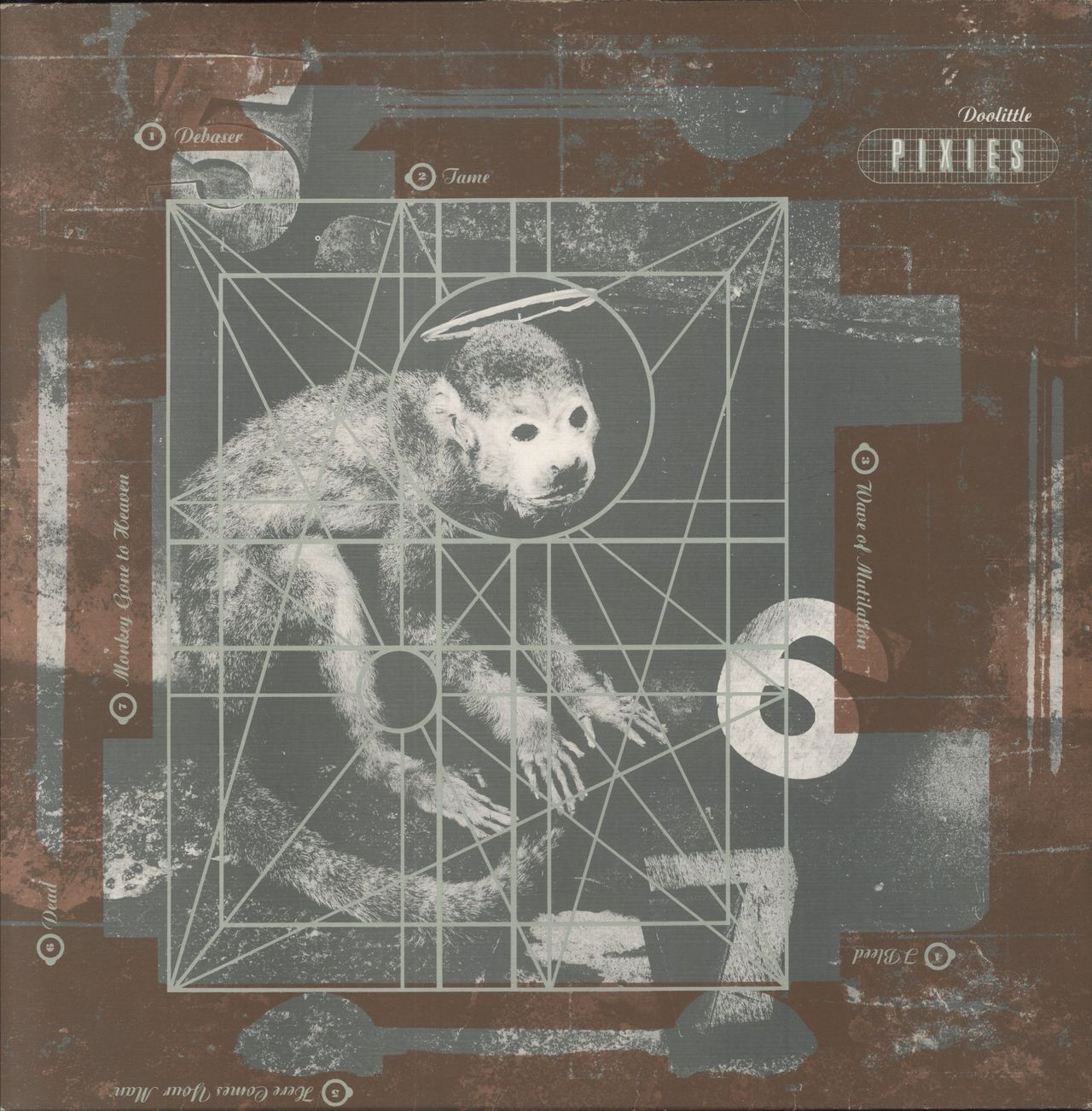 Pixies Doolittle - 1st - VG UK Vinyl LP