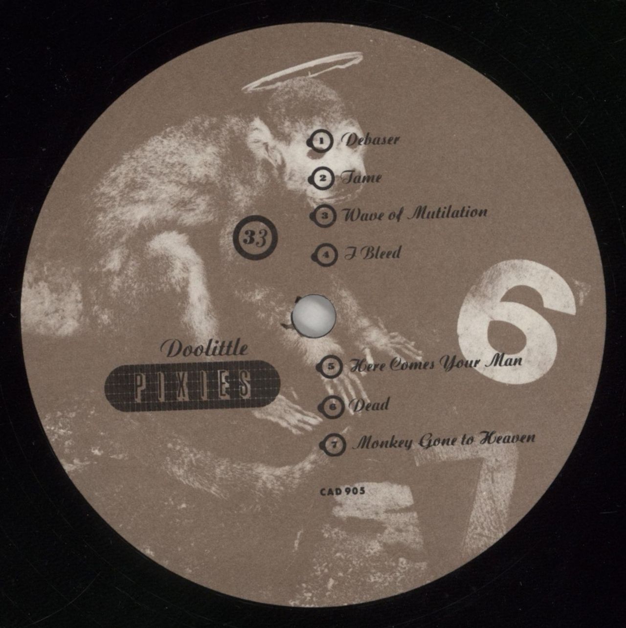 Pixies Doolittle - 1st - VG UK Vinyl LP