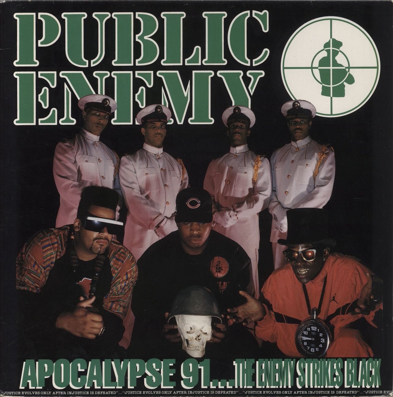 Public Enemy Apocalypse 91...The Enemy Strike Black - VG Dutch 2-LP vinyl set