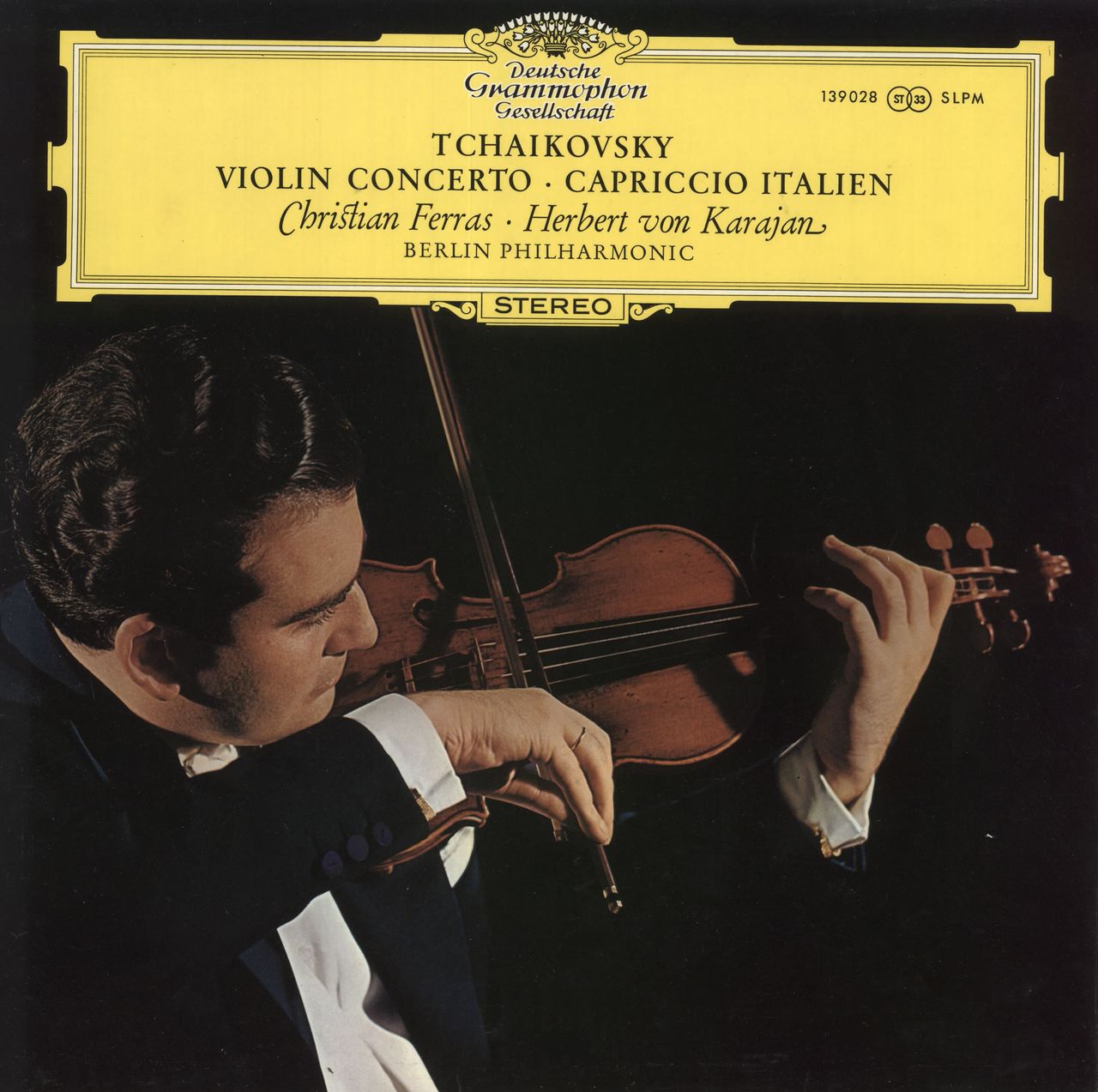Pyotr Ilyich Tchaikovsky Violin Concerto / Capriccio Italien German Vinyl LP