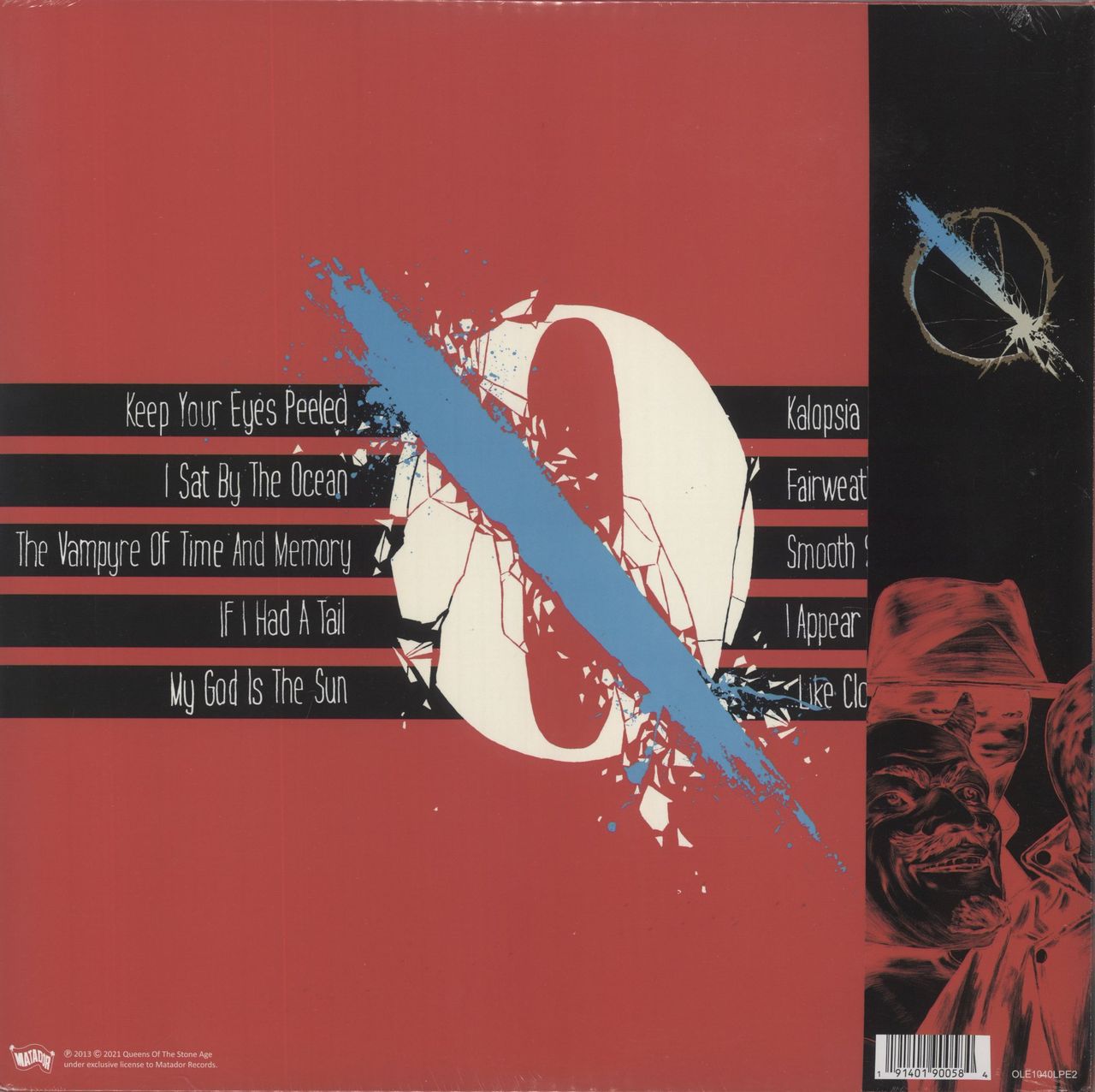 Queens Of The Stone Age ...Like Clockwork - Aqua Opaque Vinyl - Sealed US 2-LP vinyl set