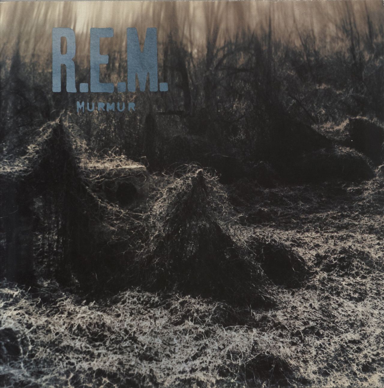 REM Murmur - 1st - Gold Promo Stickered UK Vinyl LP