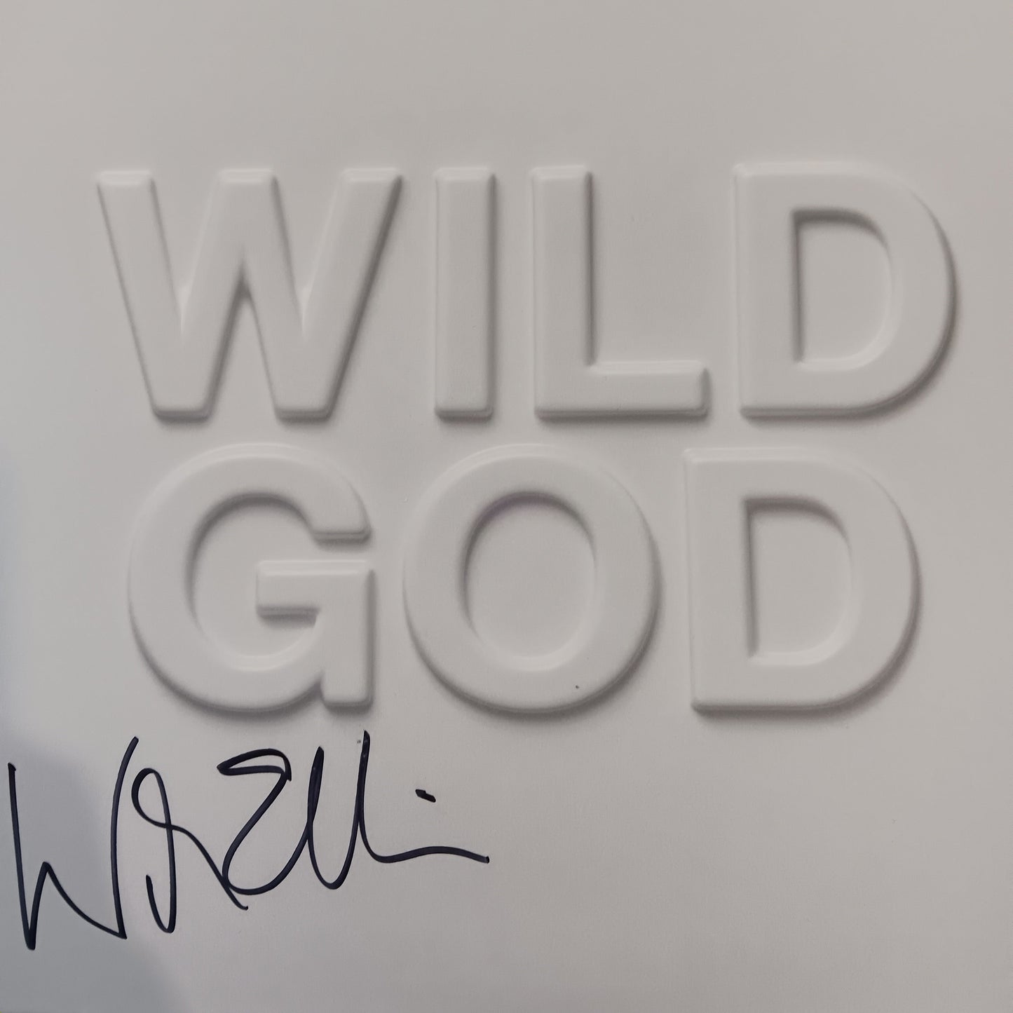 NICK CAVE & THE BAD SEEDS - WILD GOD (SIGNED BY WARREN ELLIS) VINYL