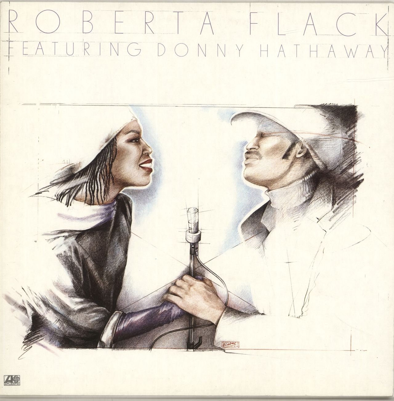 Roberta Flack Roberta Flack Featuring Donny Hathaway German Vinyl LP