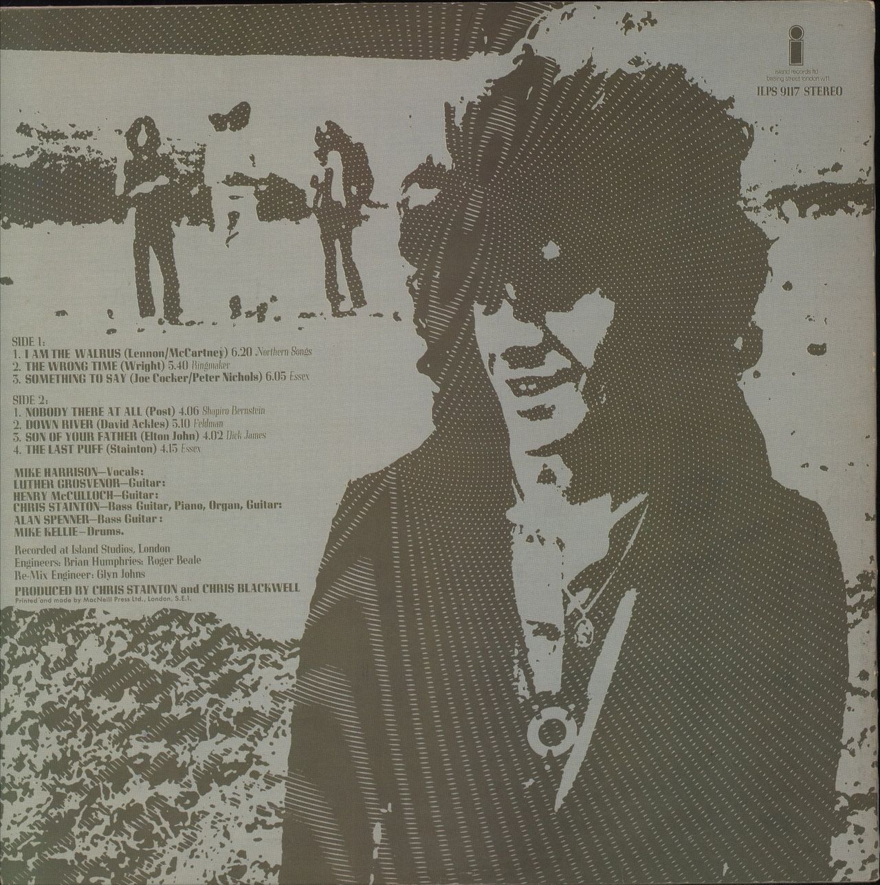 Spooky Tooth The Last Puff - 1st UK Vinyl LP