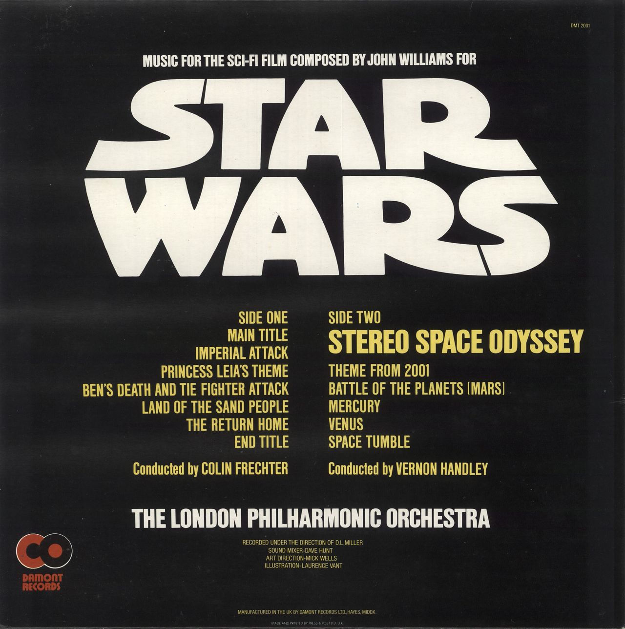 Star Wars Star Wars - Stereo Space Odyssey UK Vinyl LP