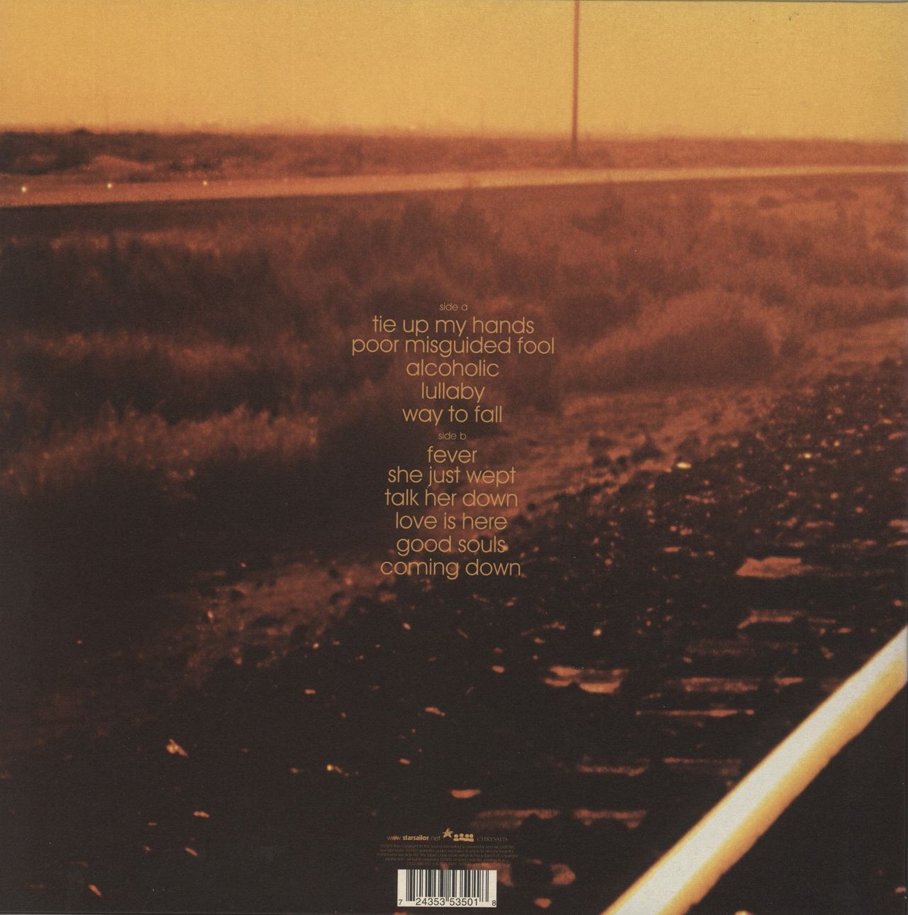 Starsailor Love Is Here - 180 Gram Vinyl UK Vinyl LP