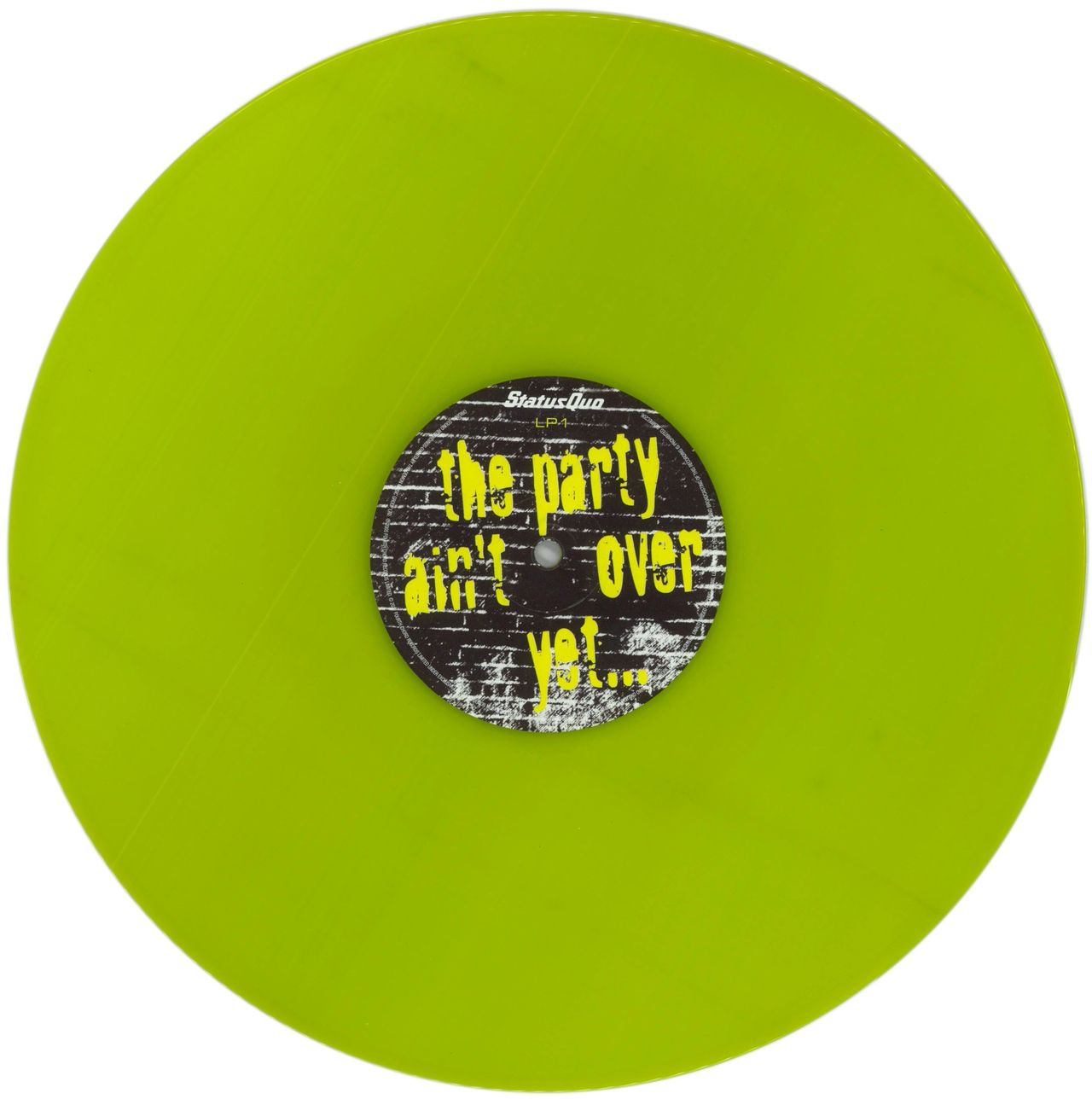 Status Quo The Party Ain't Over Yet - Yellow Vinyl - Sealed UK 2-LP vinyl set