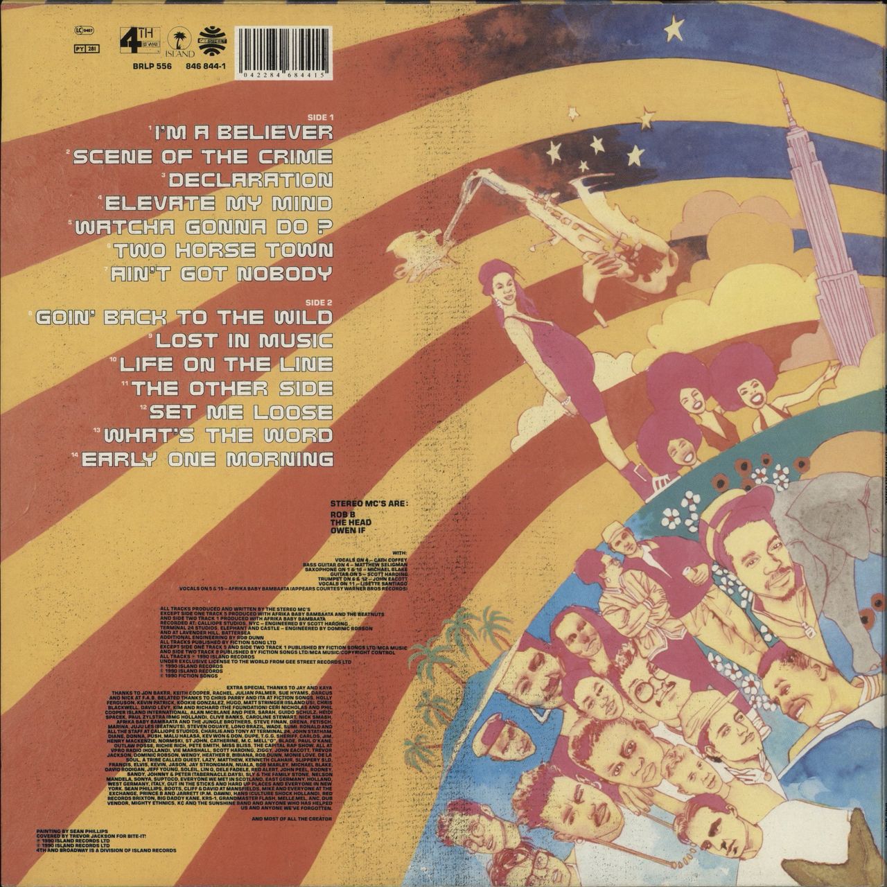 Stereo MCs Supernatural UK Vinyl LP