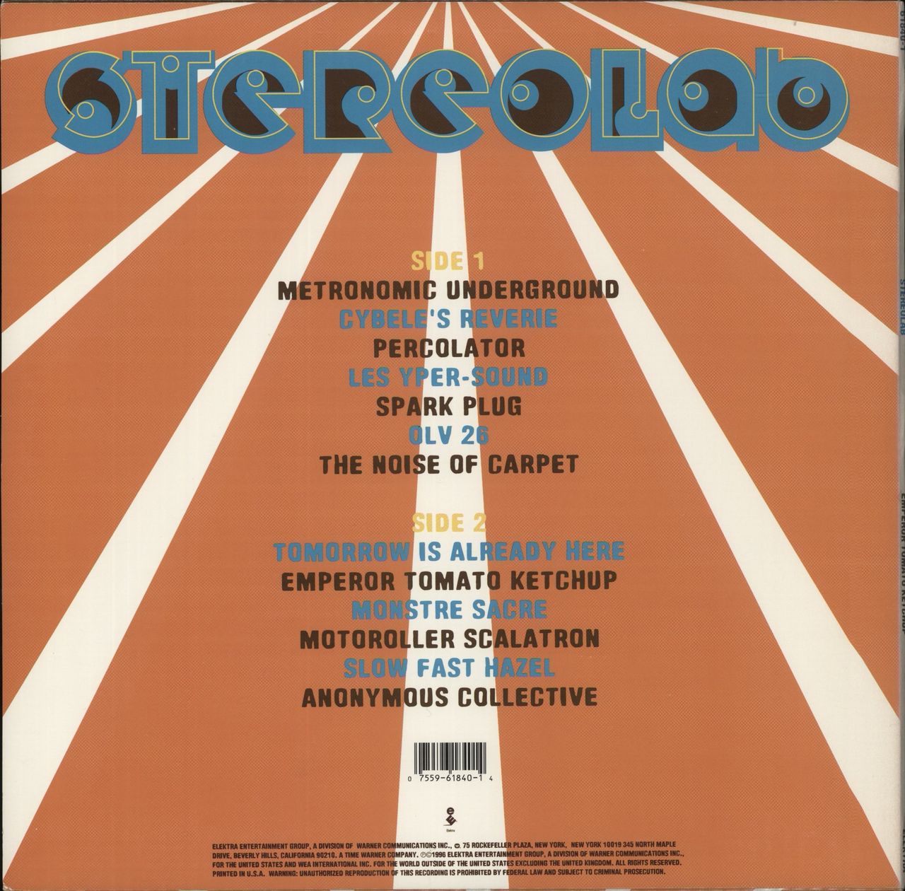 Stereolab Emperor Tomato Ketchup US Vinyl LP