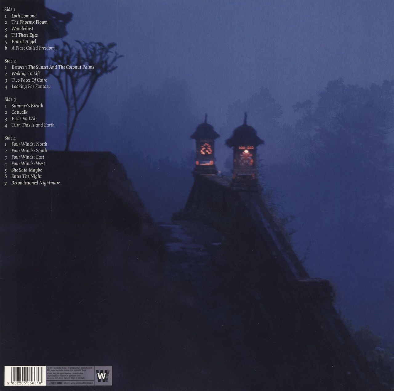 Steve Hackett Beyond The Shrouded Horizon German 2-LP vinyl set