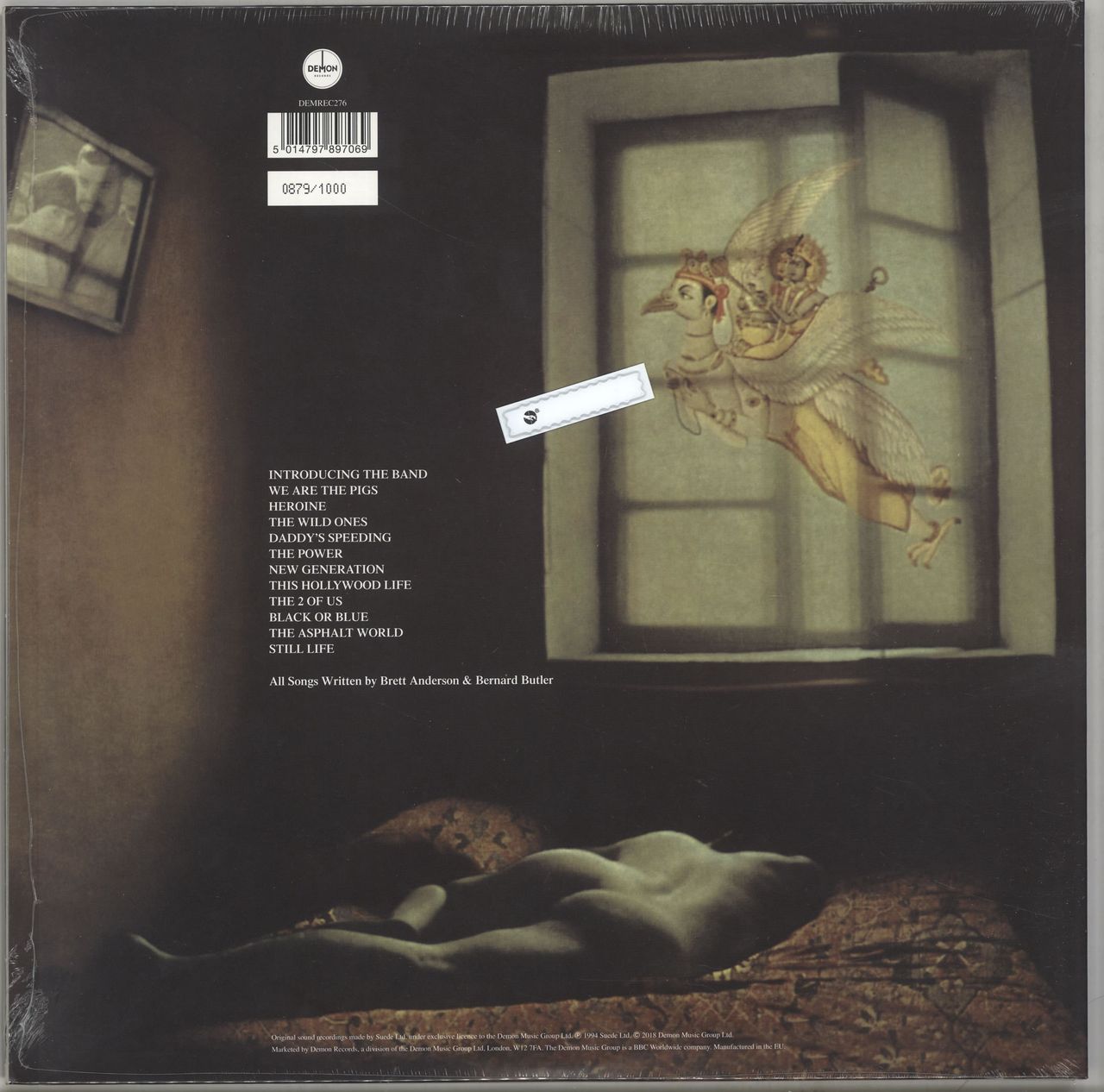 Suede Dog Man Star - 180gram Olive Green Vinyl UK 2-LP vinyl set